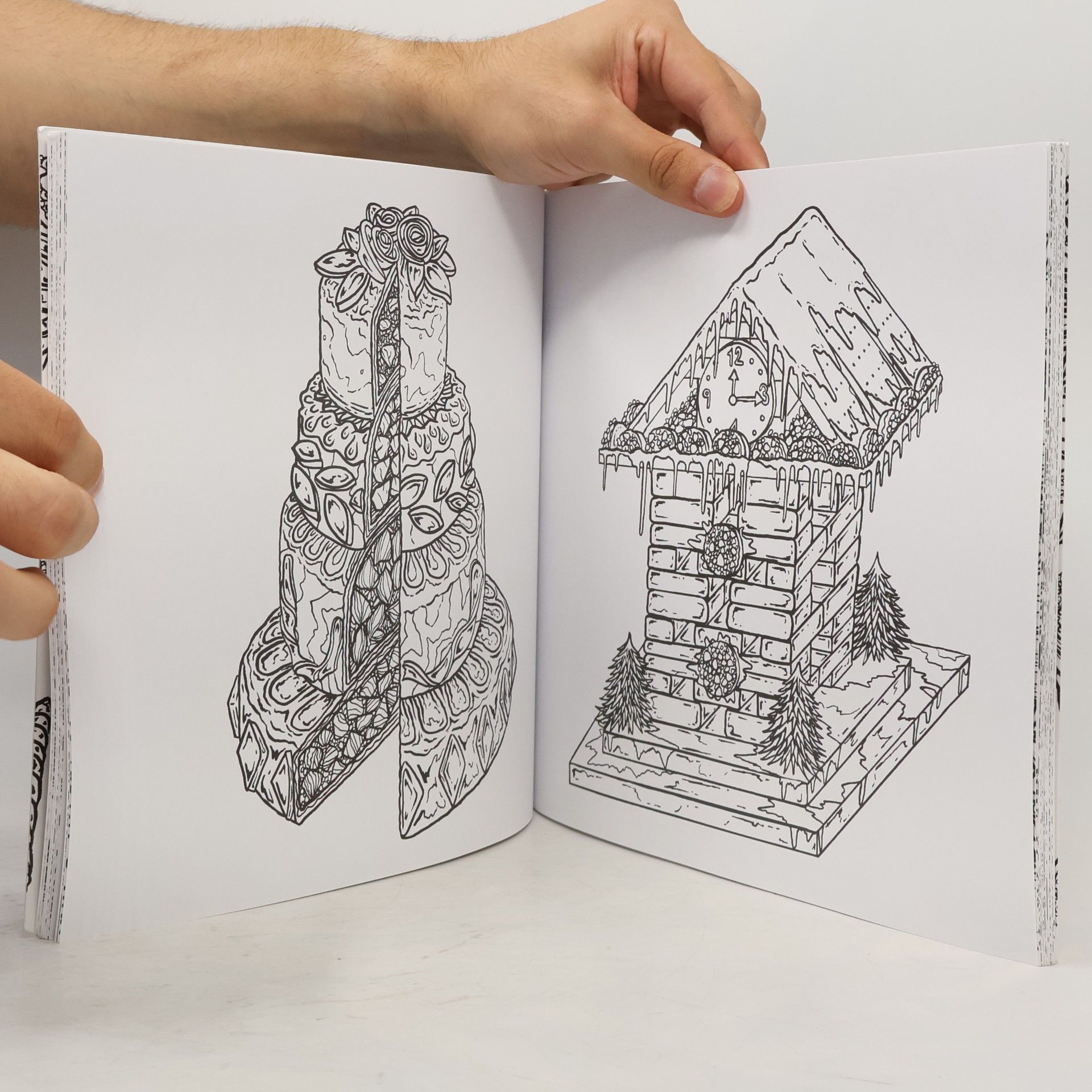 Tom Hovey Great British Bake Off Colouring Book