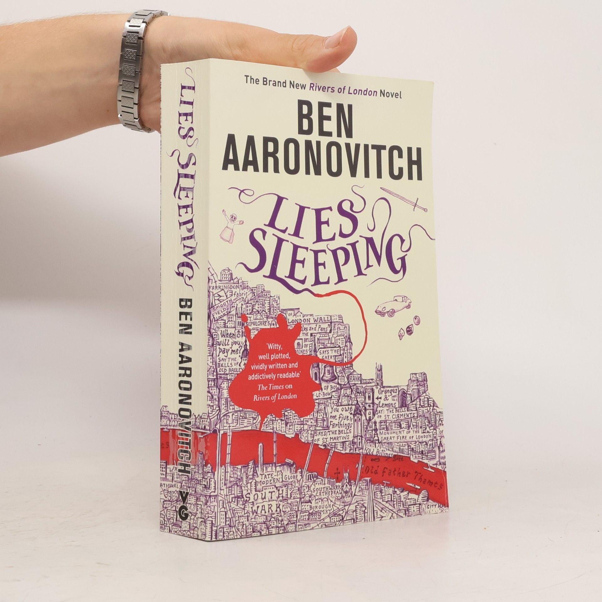 Ben Aaronovitch Lies Sleeping