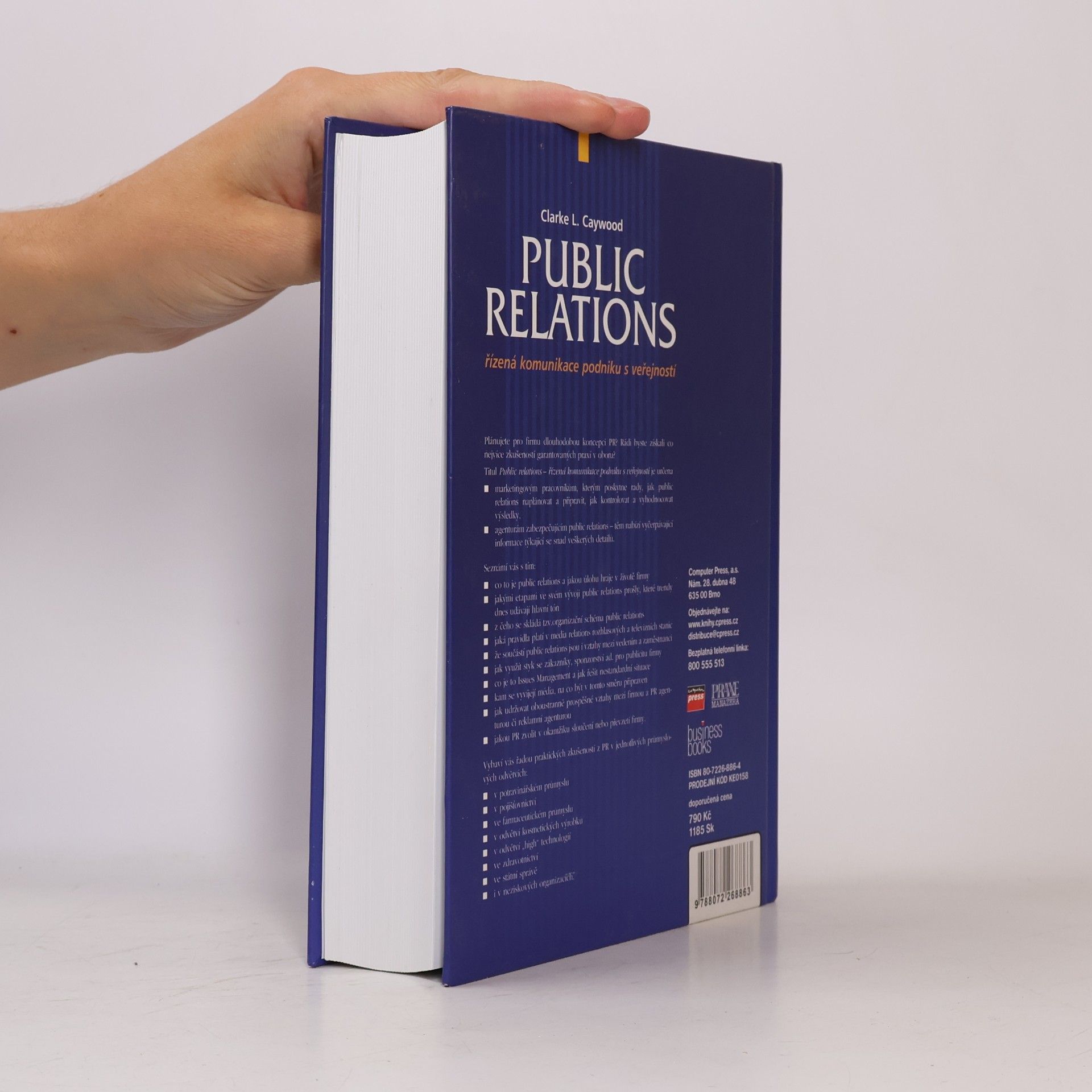 Clarke L. Caywood Public relations : řízená komunikace podniku s veřejností