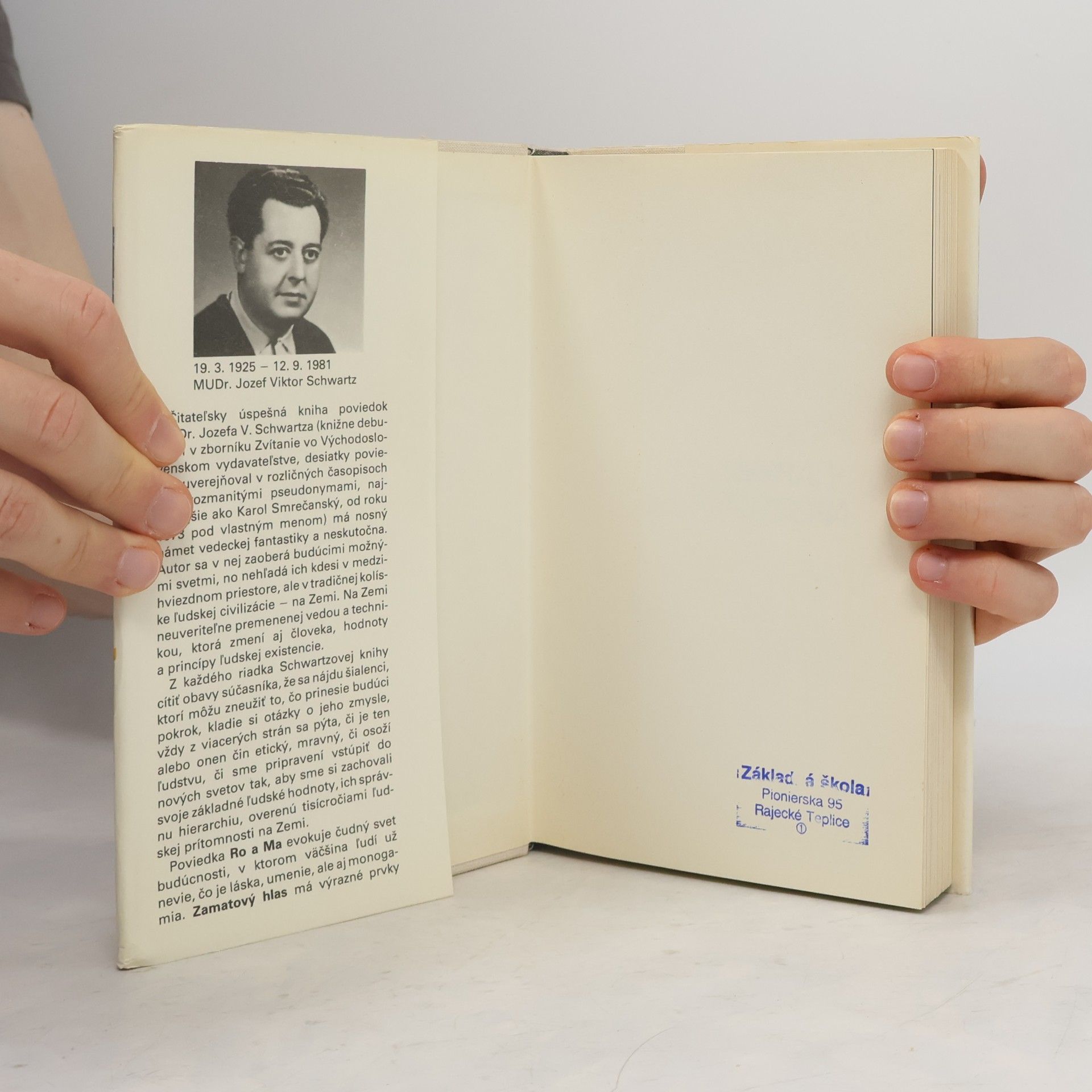 Jozef Viktor Schwartz Návraty z neskutočna