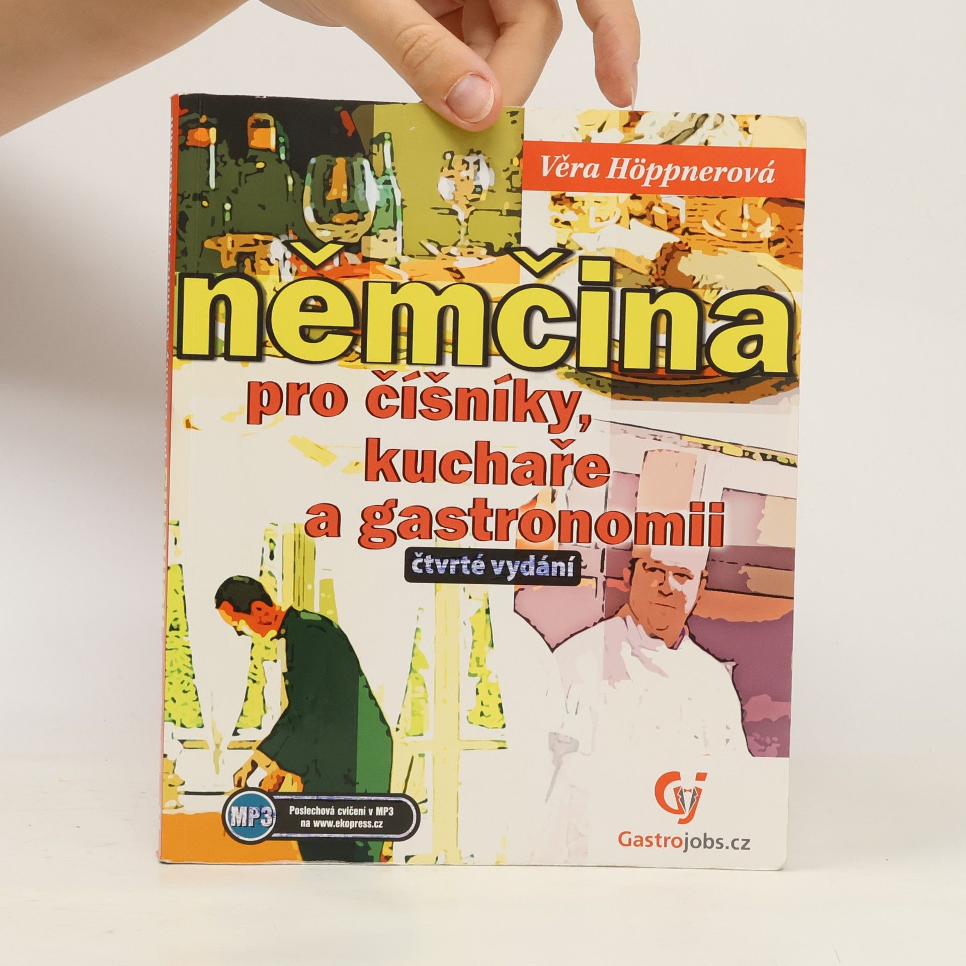 Věra Höppnerová Němčina pro číšníky, kuchaře a gastronomii