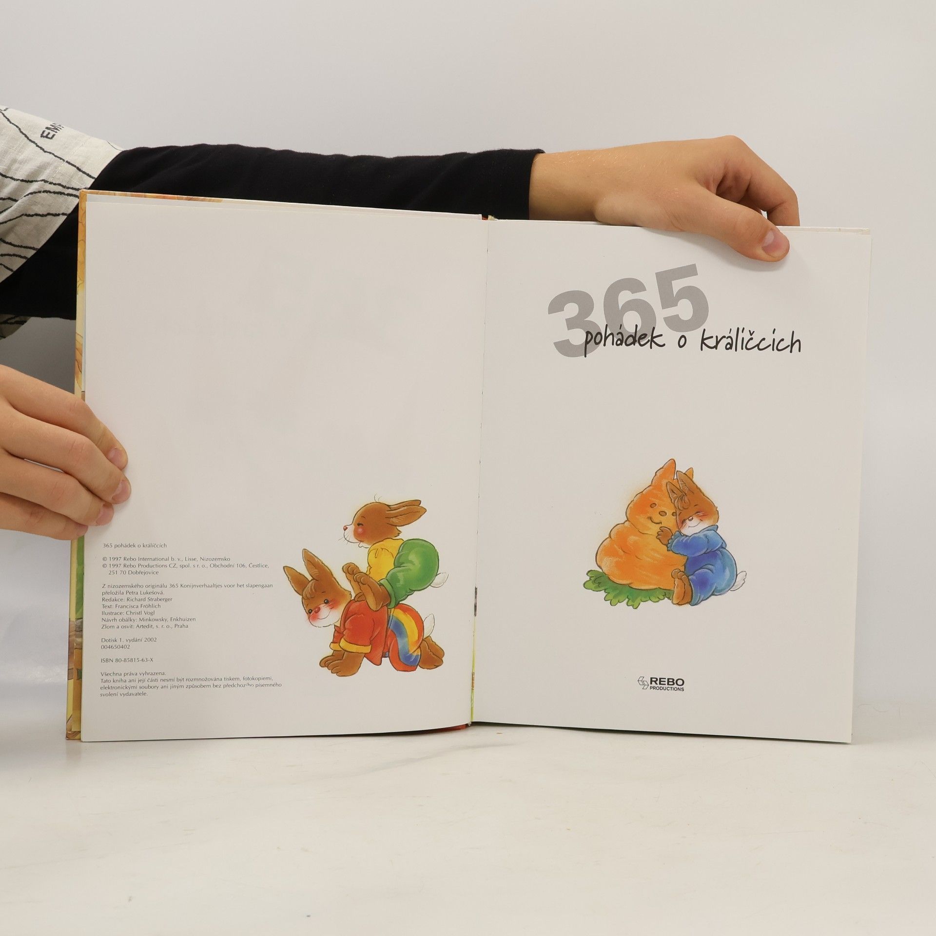 Francisca Fröhlich 365 pohádek o králíčcích