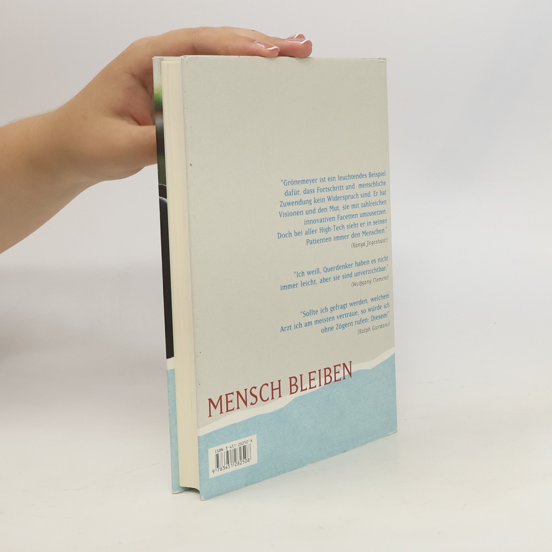 Dietrich Grönemeyers Mensch bleiben