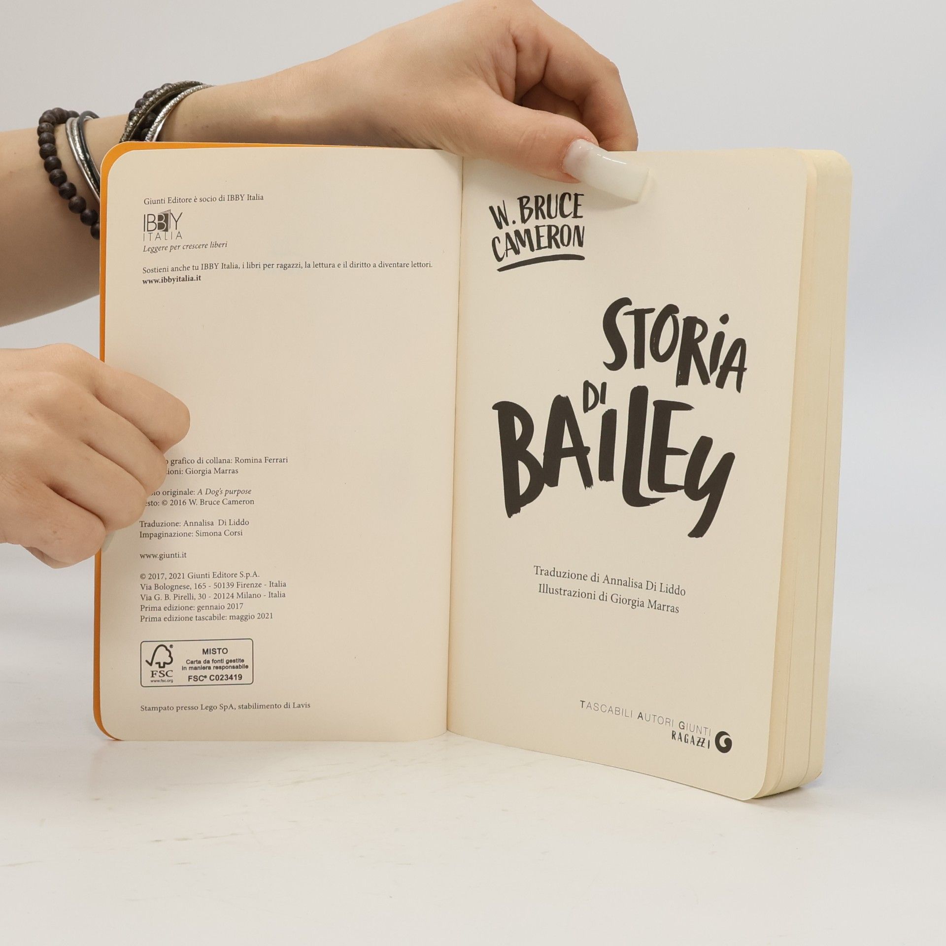 W. Bruce Cameron Tascabili Giunti: Storia di Bailey