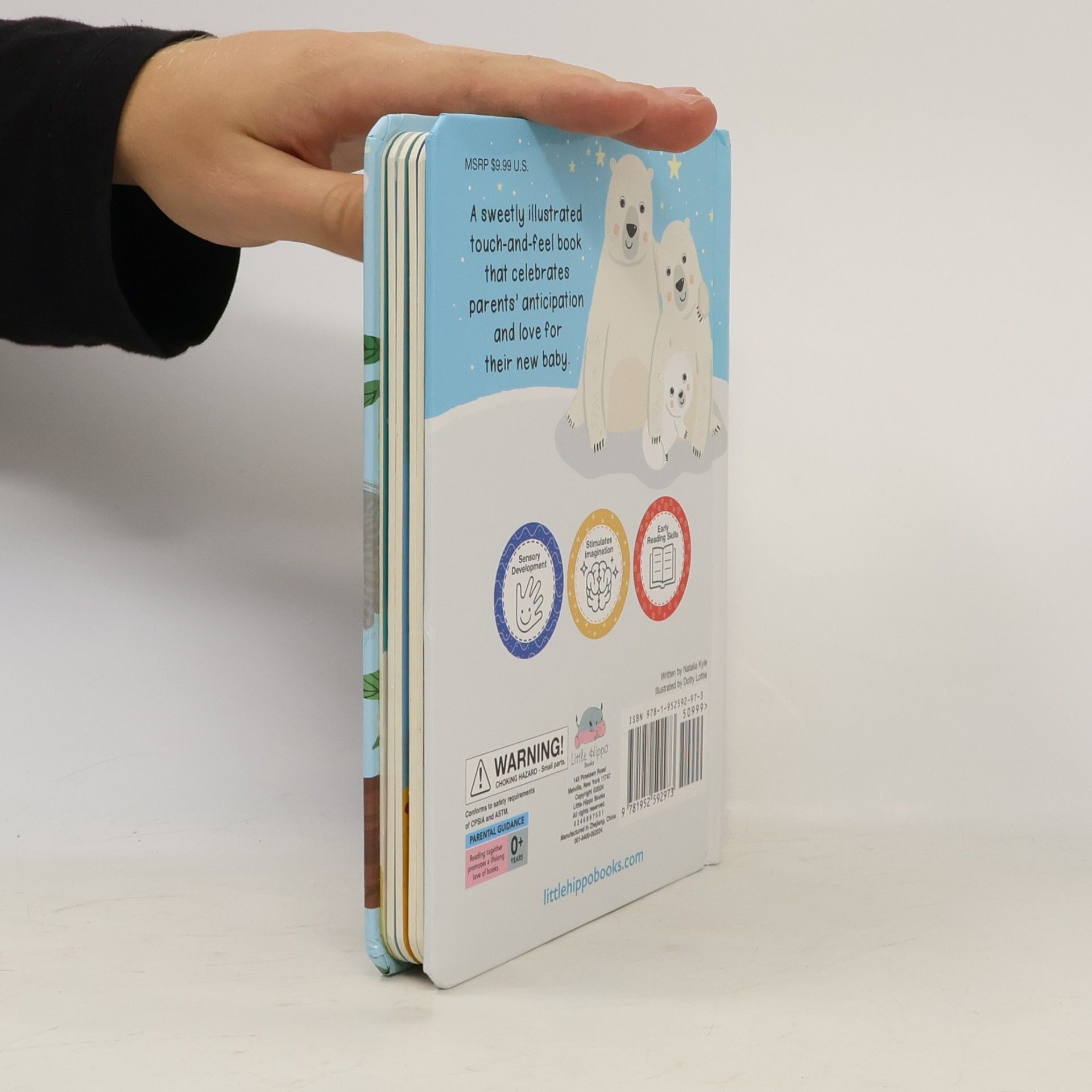 Natalia Kyle Welcome, Baby - Touch and Feel Board Books - Sensory Board Book