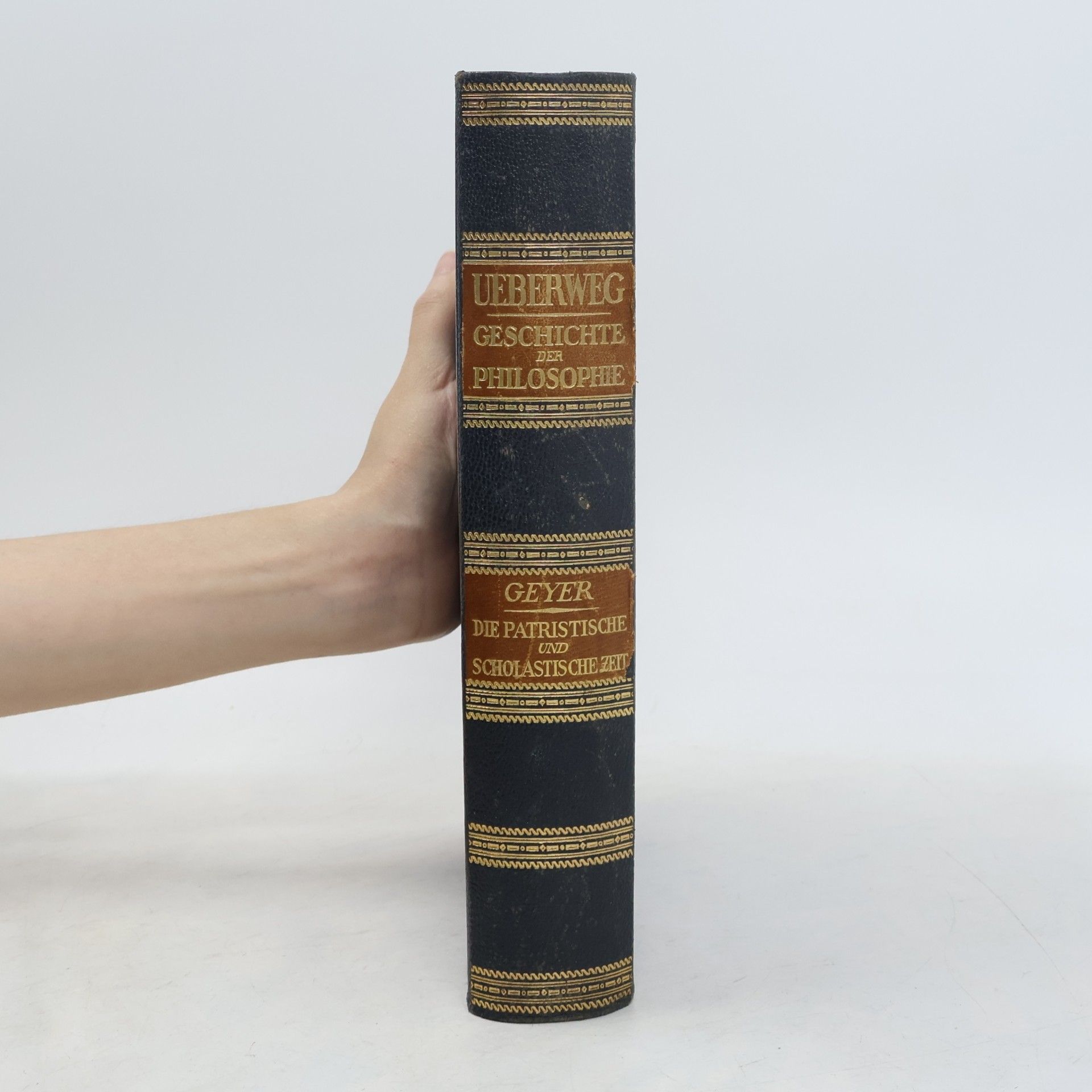 Bernhard Geyer Die patristische und scholastische Philosophie