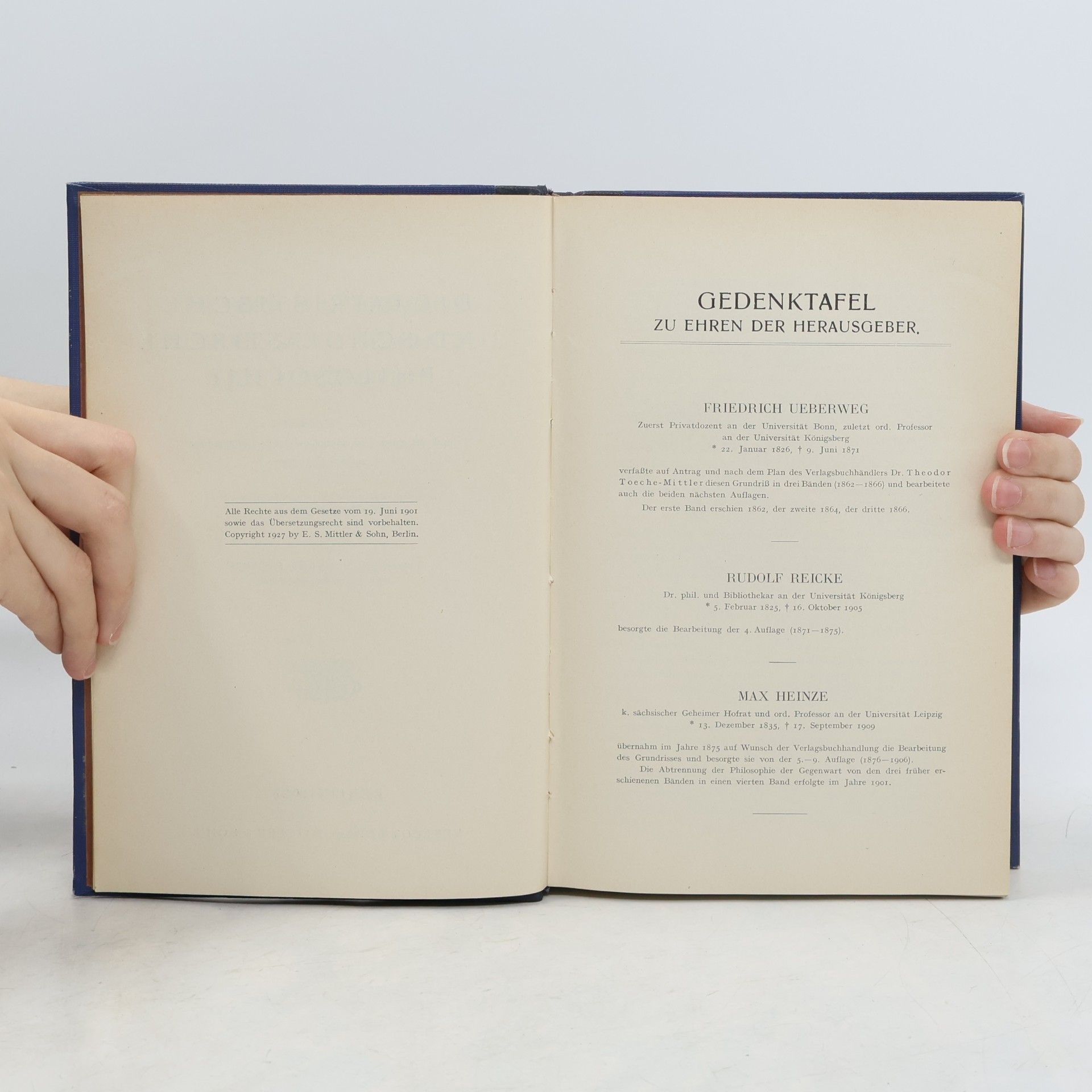 Bernhard Geyer Die patristische und scholastische Philosophie