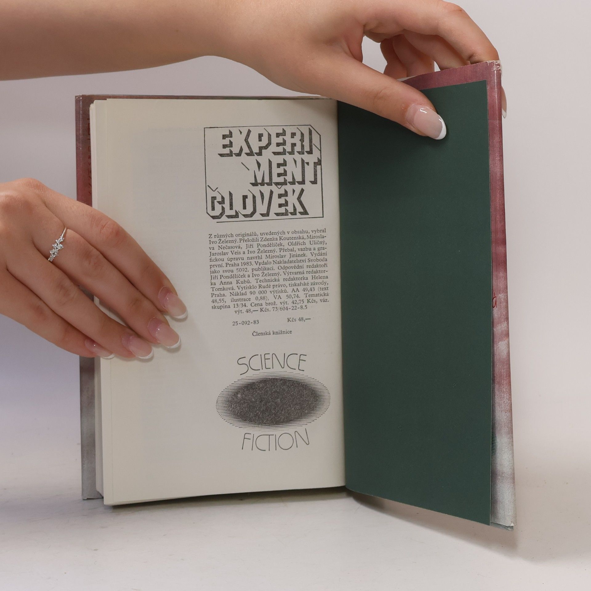 Ivo Železný Experiment člověk