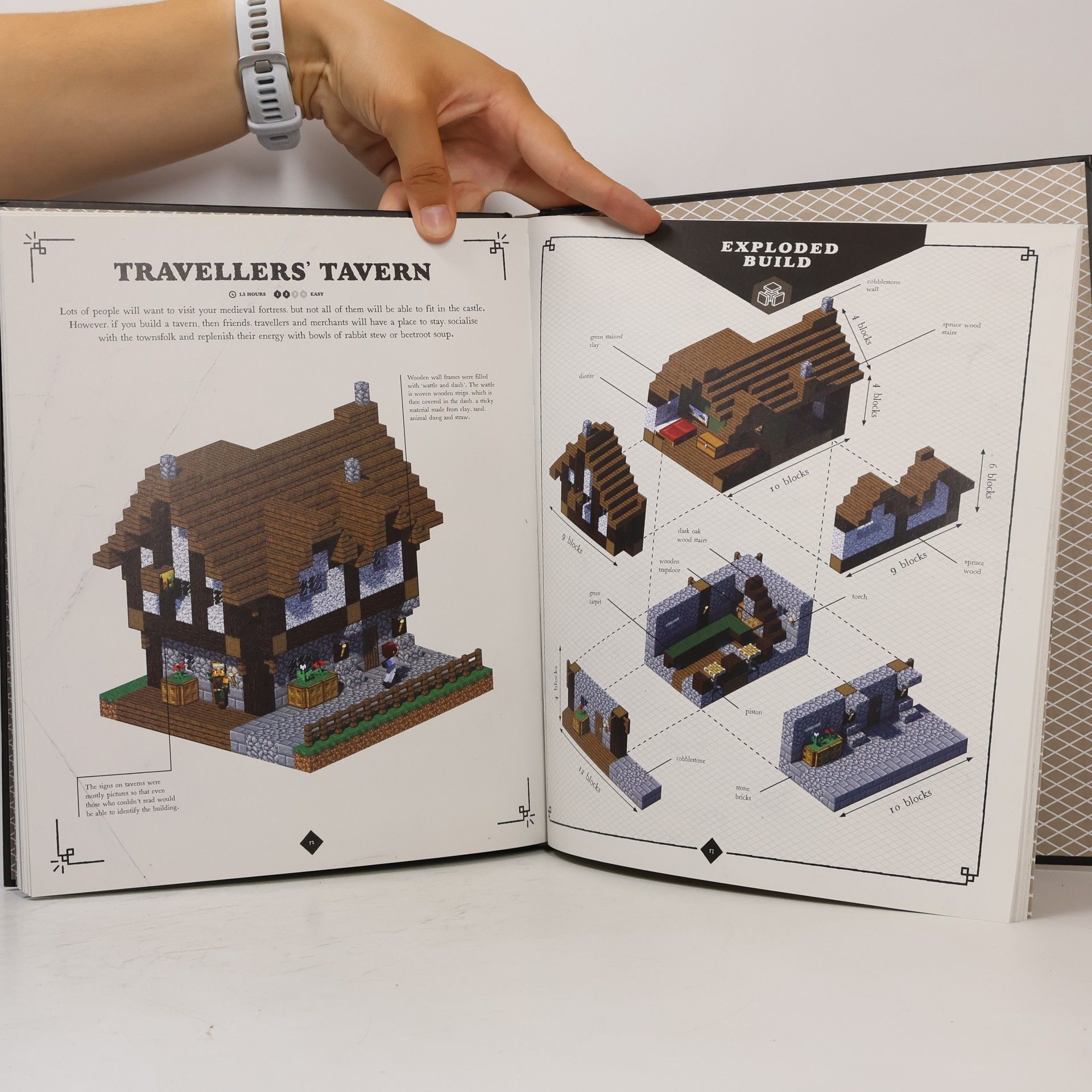 Mojang AB Minecraft : medieval fortress : exploded builds