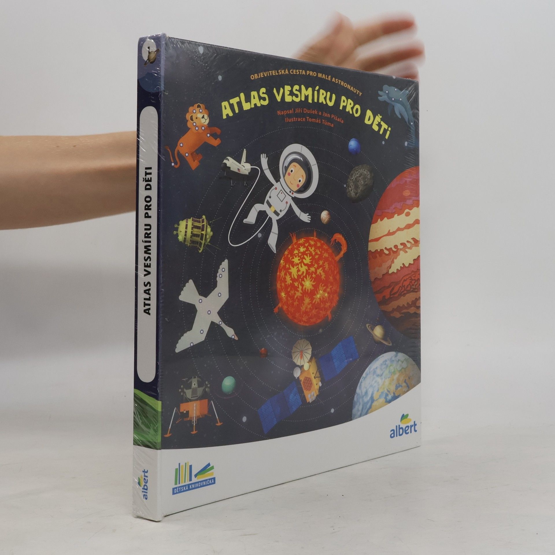 Jiří Dušek Atlas vesmíru pro děti