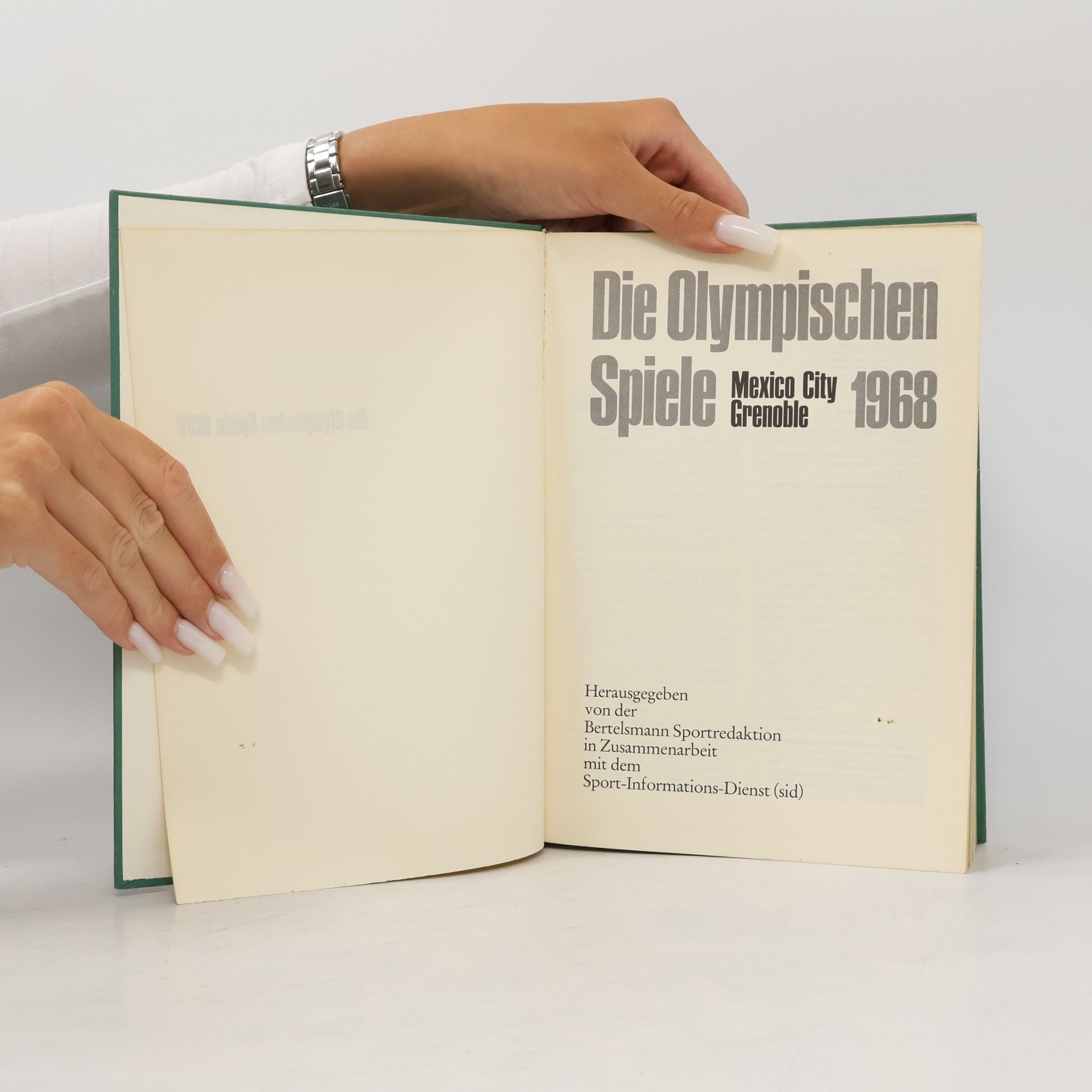 Various authors Die Olympischen Spiele 1968