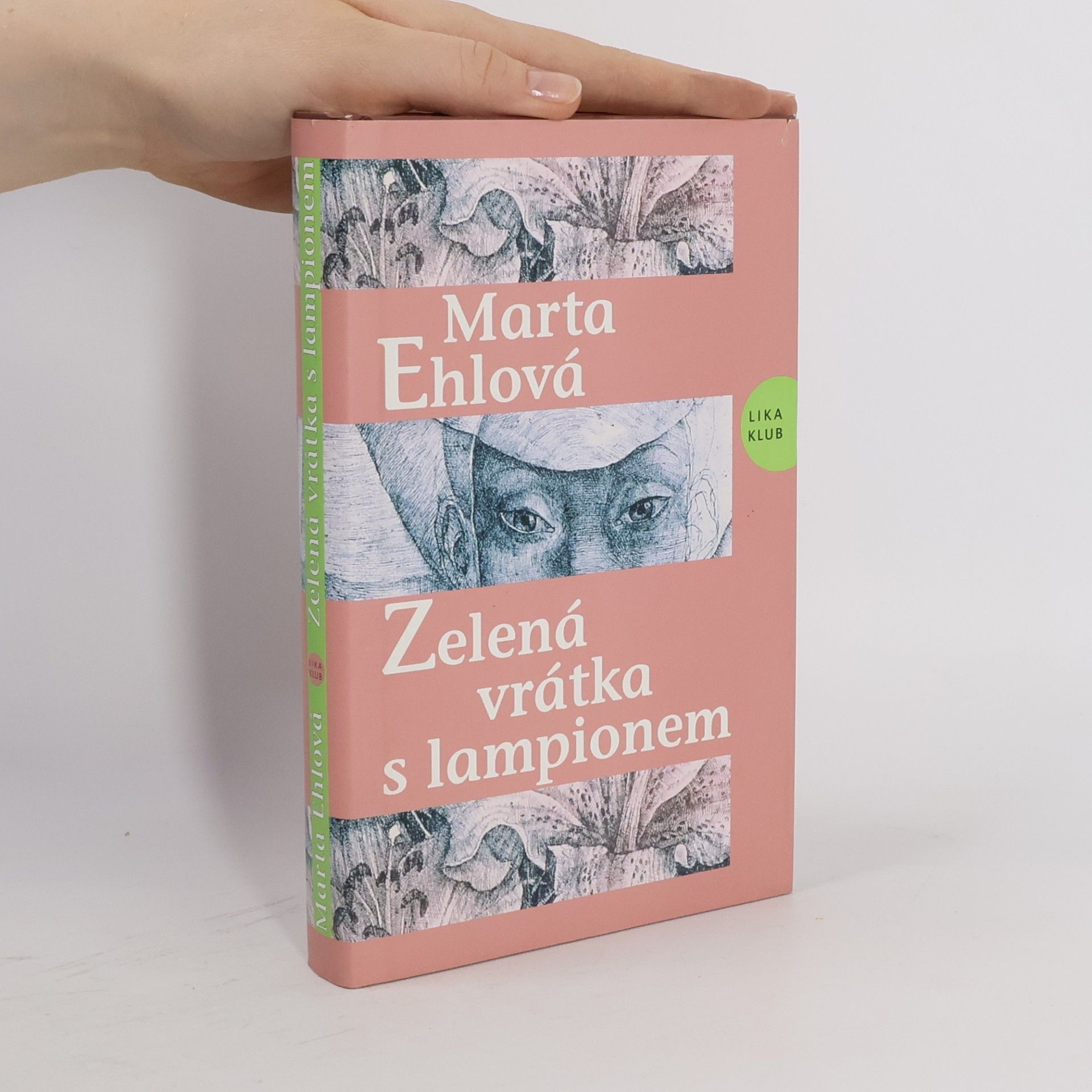 Zelená vrátka s lampionem