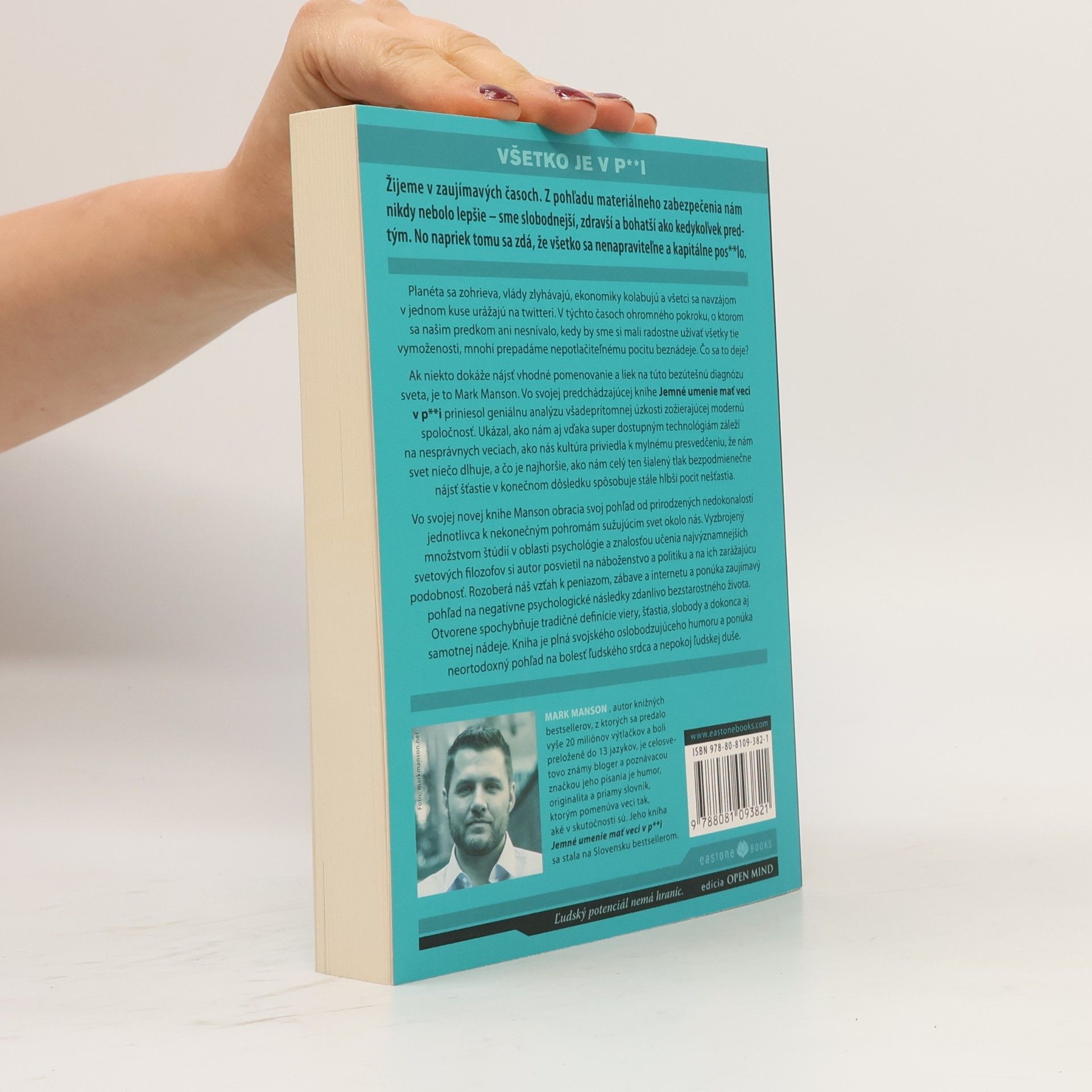 Mark Manson Všetko je v p**i