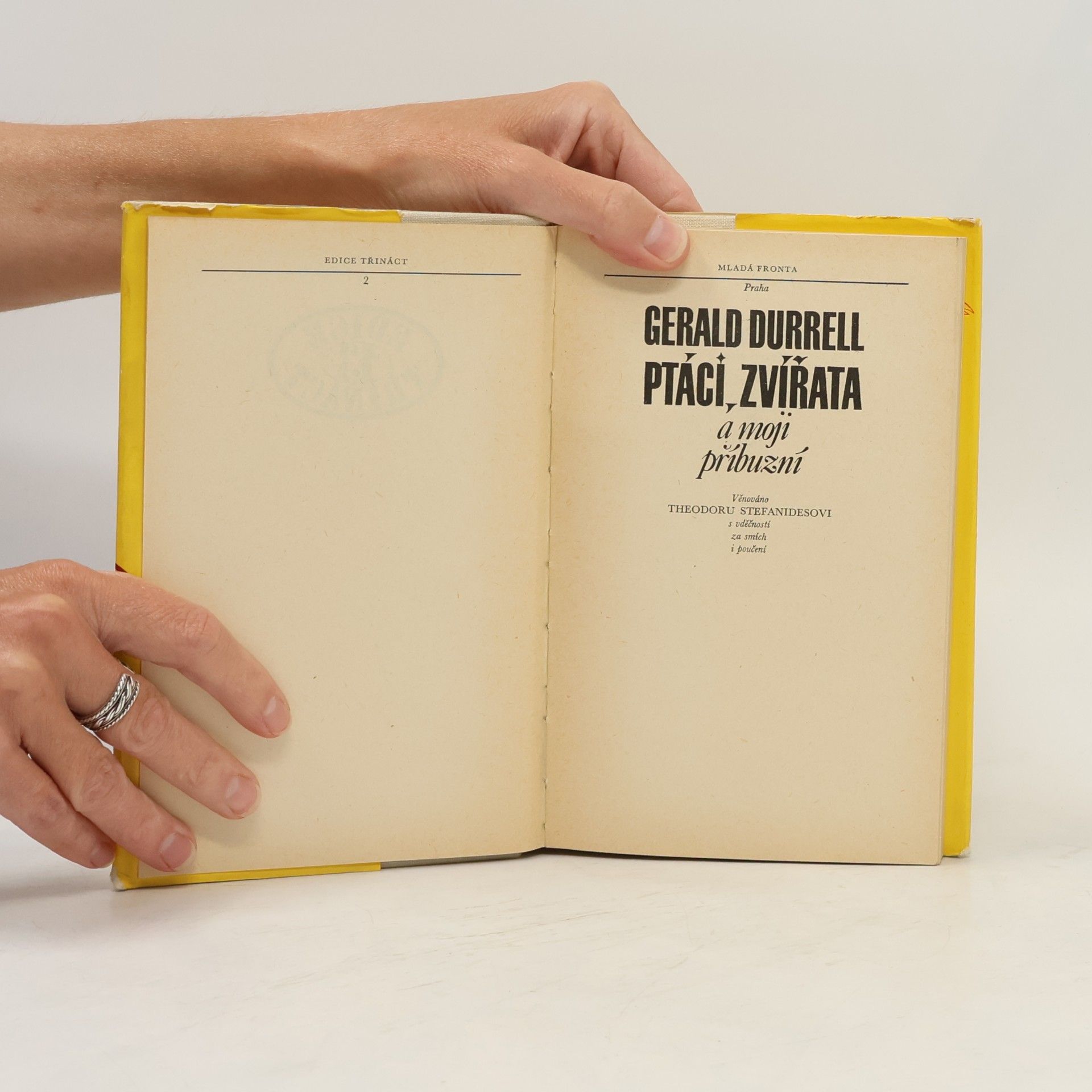 Gerald Durrell Ptáci, zvířata a moji příbuzní