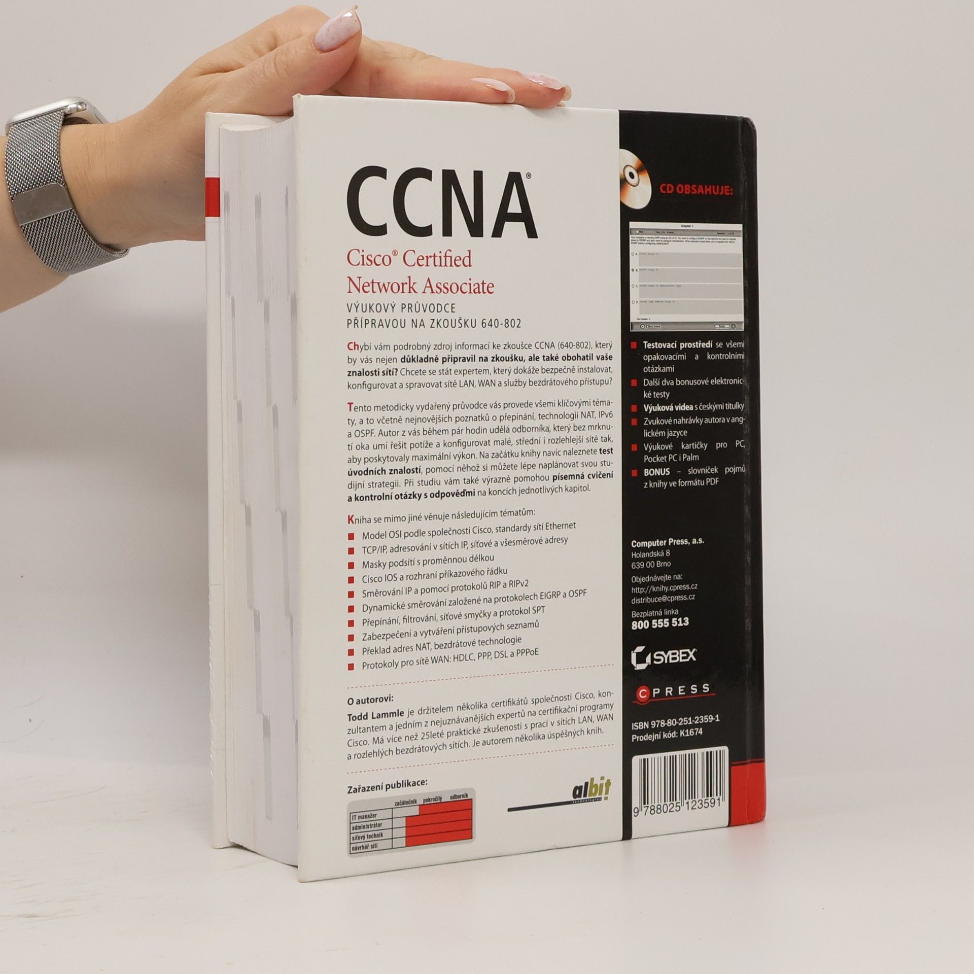 Todd Lammle CCNA Výukový průvodce přípravou na zkoušku 640-802