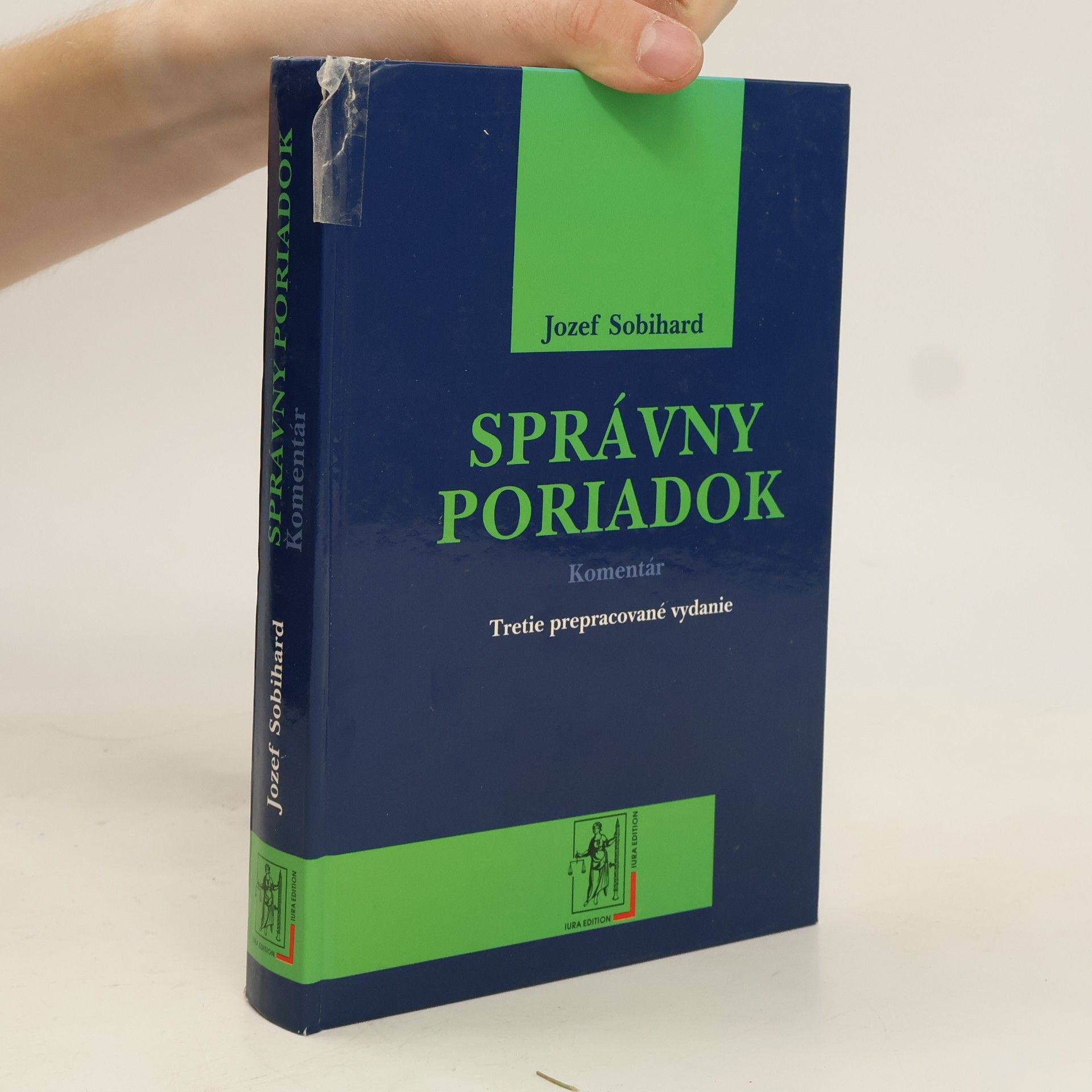 Jozef Sobihard Správny poriadok : komentár