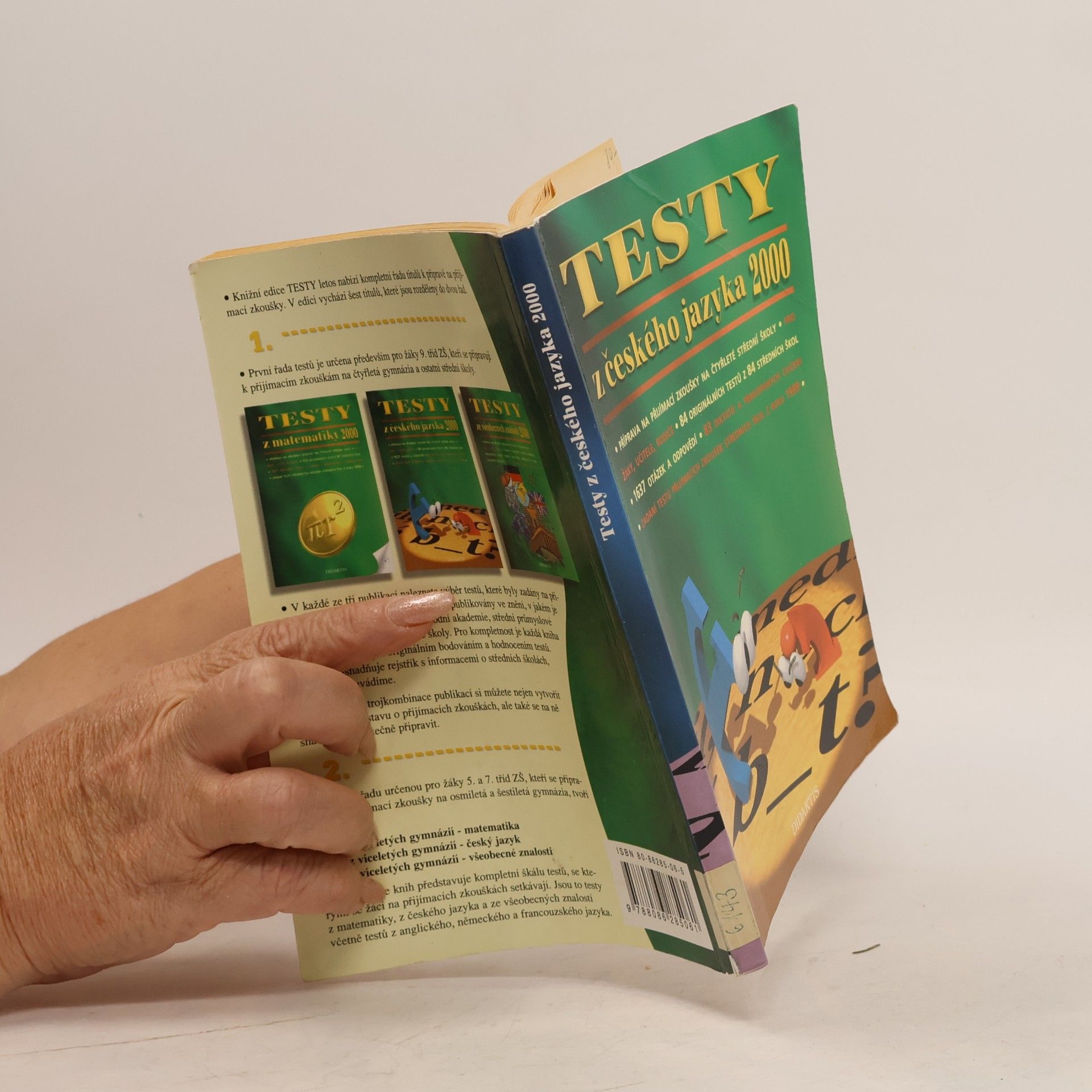 Autores varios Testy z českého jazyka 2000