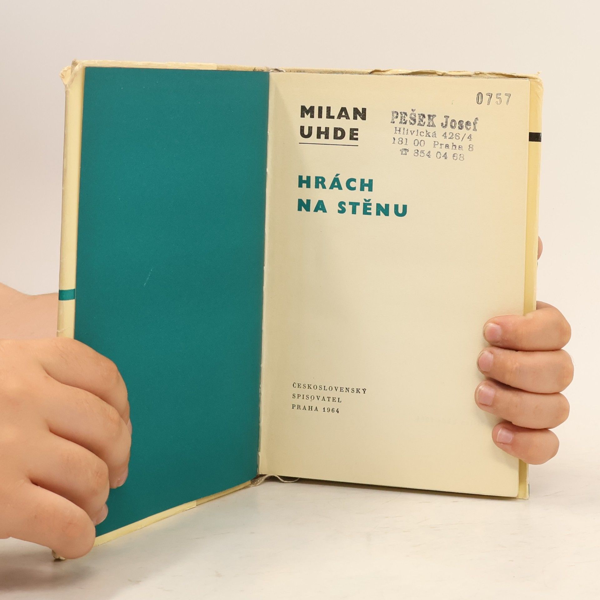 Milan Uhde Hrách na stěnu