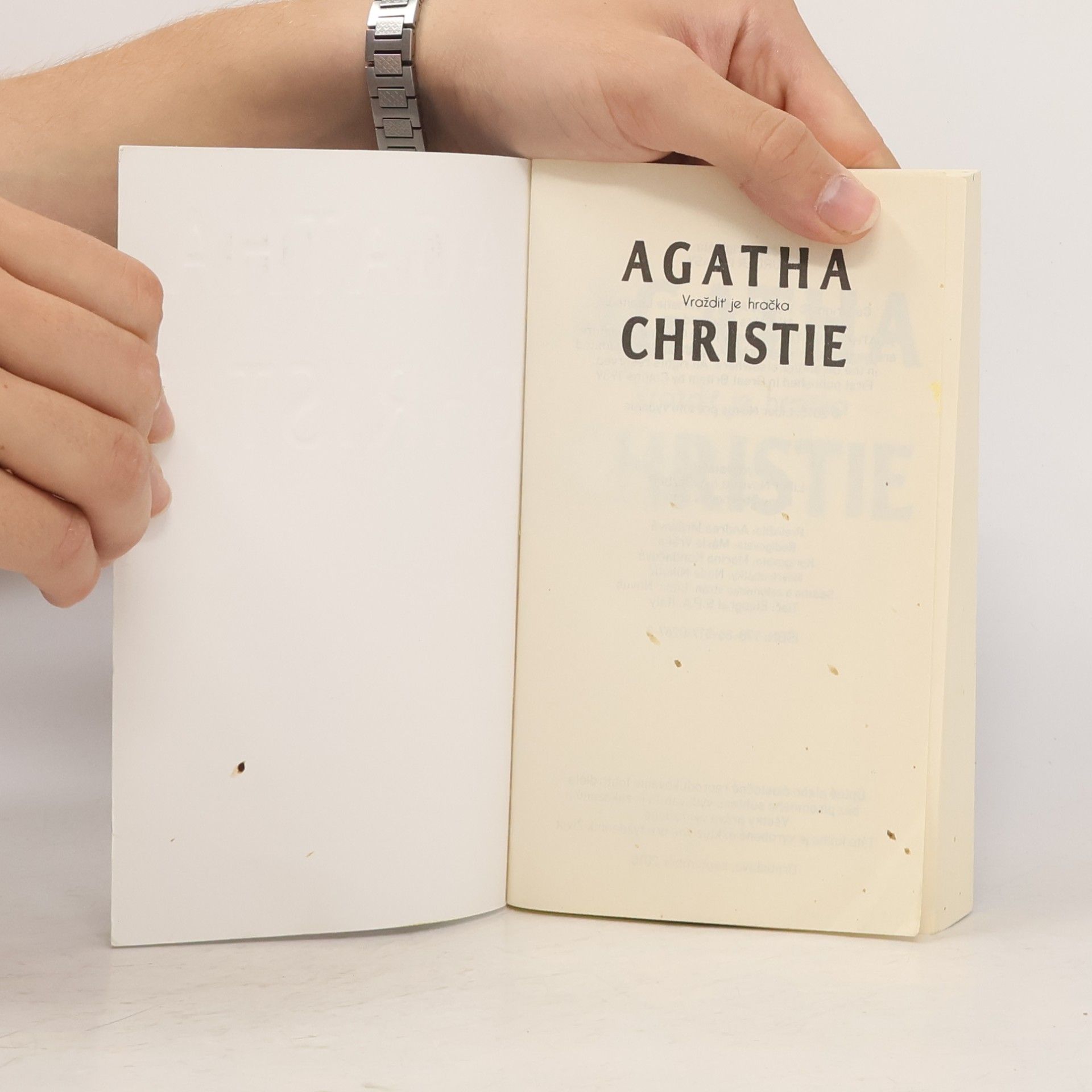 Agatha Christie Vraždiť je hračka