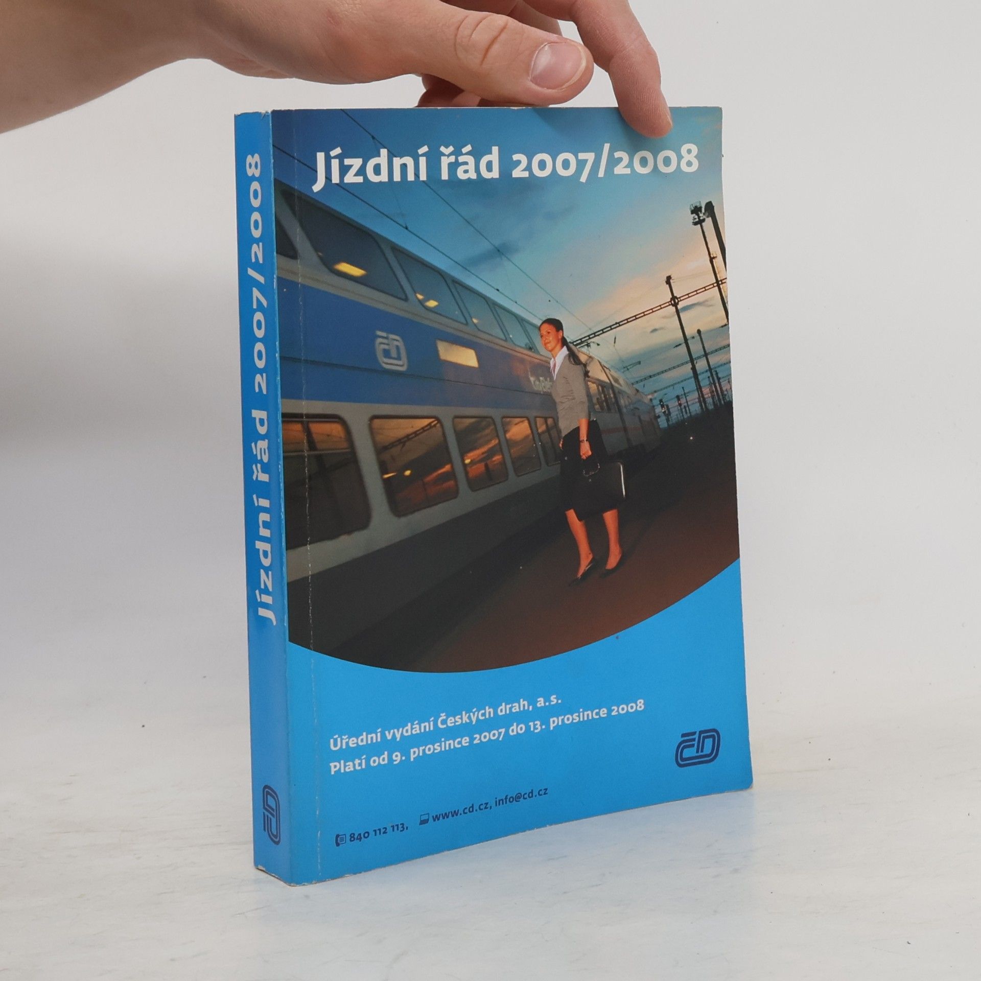 Kolektiv autorů Jízdní řád 2007/2008 ČD