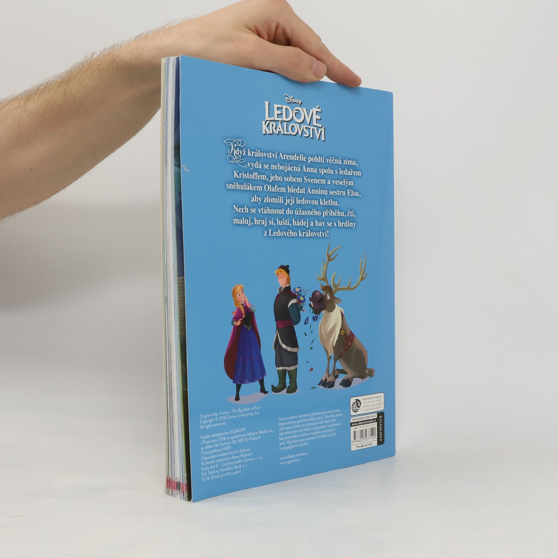 Autores varios Ledové království. Velká kniha čtení a zábavy.