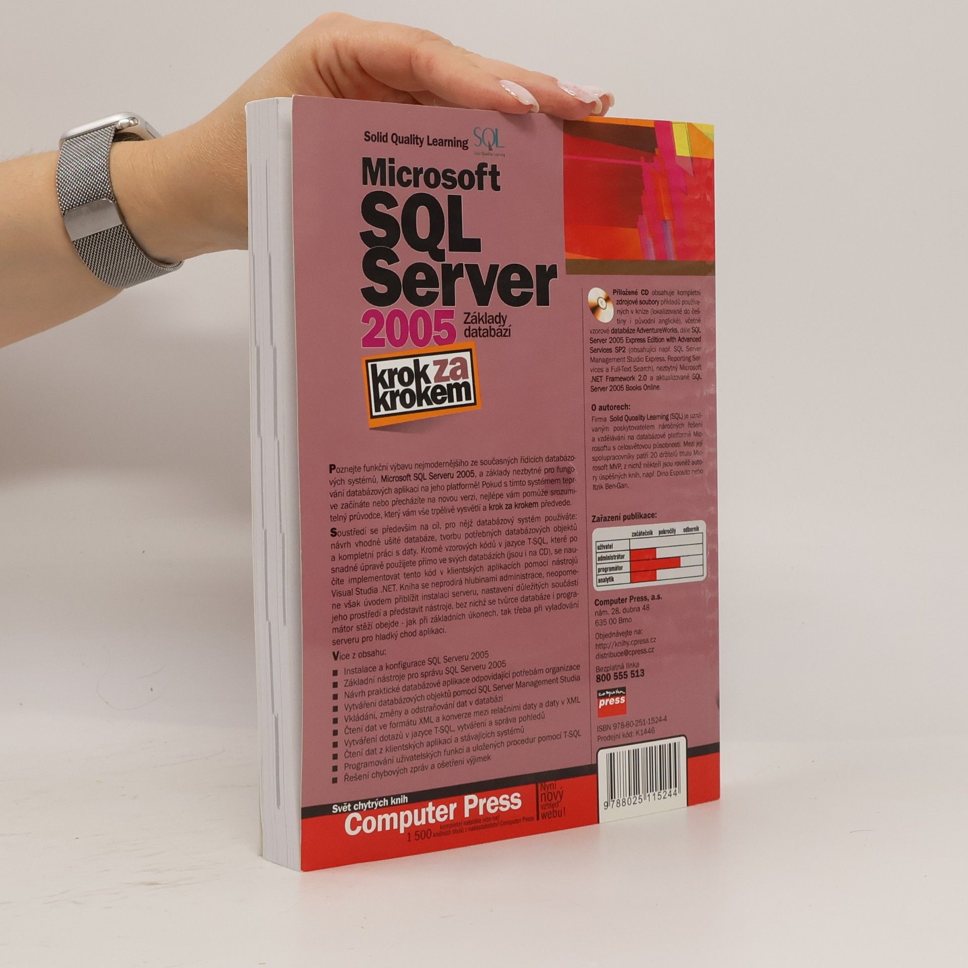 Miguel Egea Microsoft SQL Server 2005: Základy databází : krok za krokem