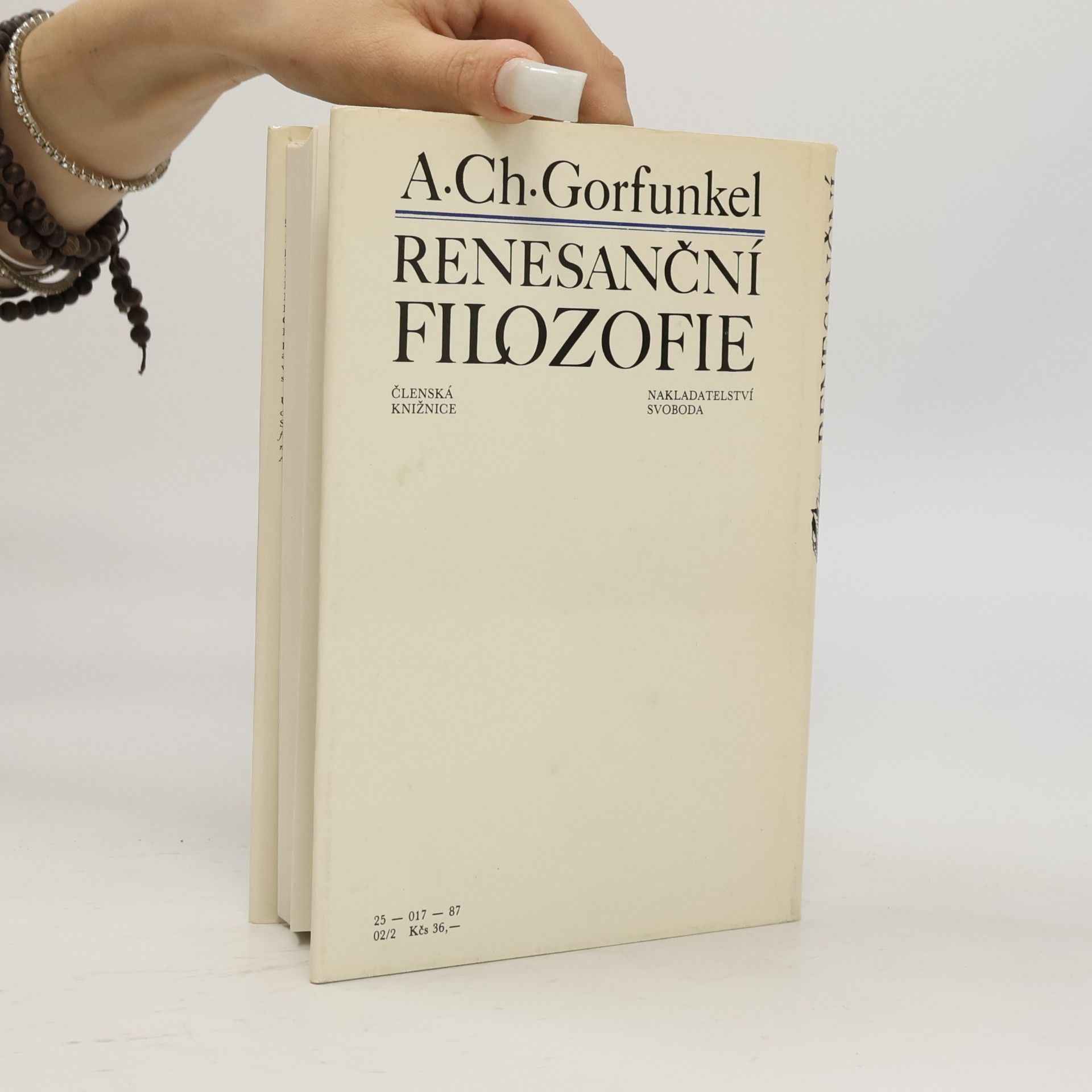 Alexander Chaimovič Gorfunkel Renesanční filozofie