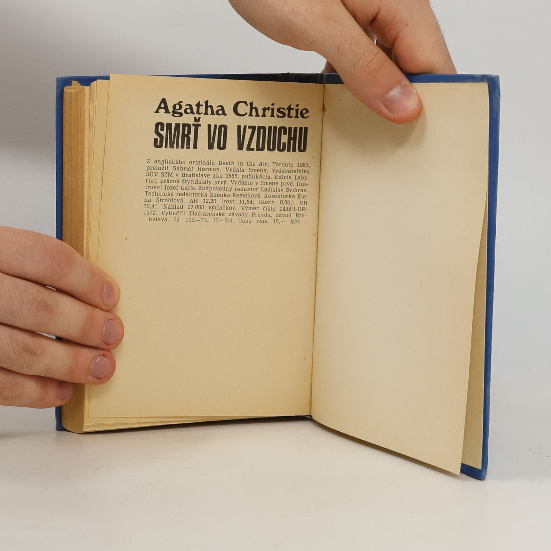 Agatha Christie Smrť vo vzduchu