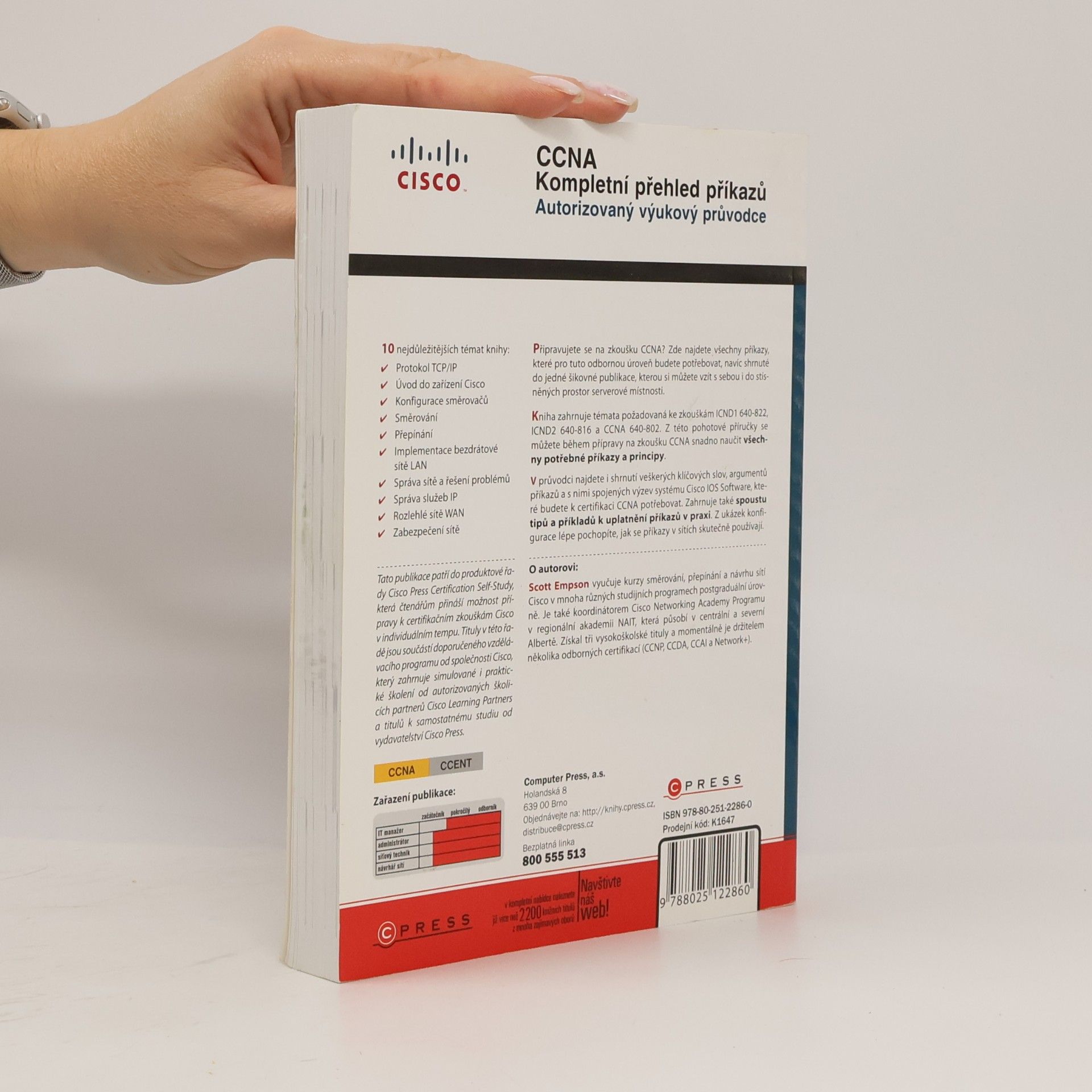 Scott Empson CCNA: Kompletní přehled příkazů