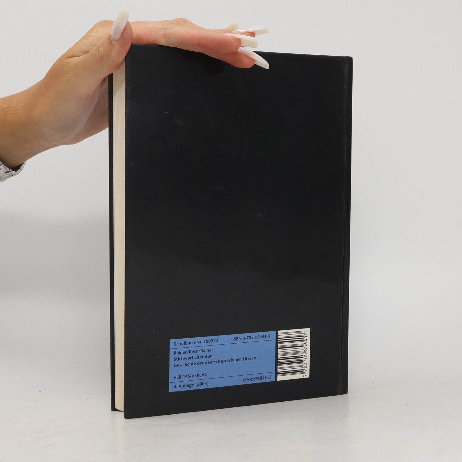 Gerald Rainer Stichwort Literatur : Geschichte der deutschsprachigen Literatur