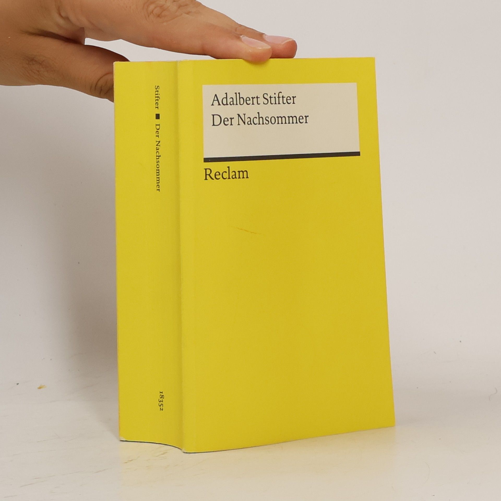 Adalbert Stifter Der Nachsommer