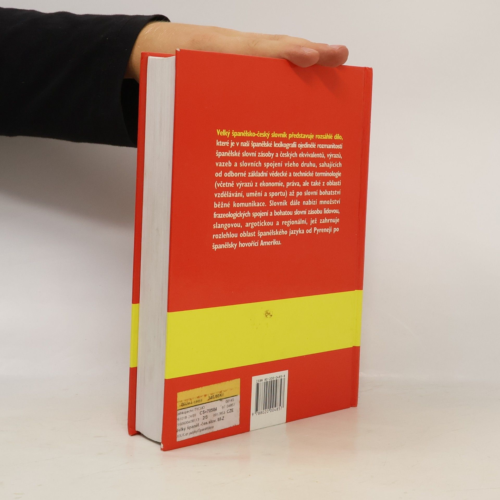 Josef Dubský Velký španělsko-český slovník = Gran diccionario espanol-checo. II. díl, I-Z