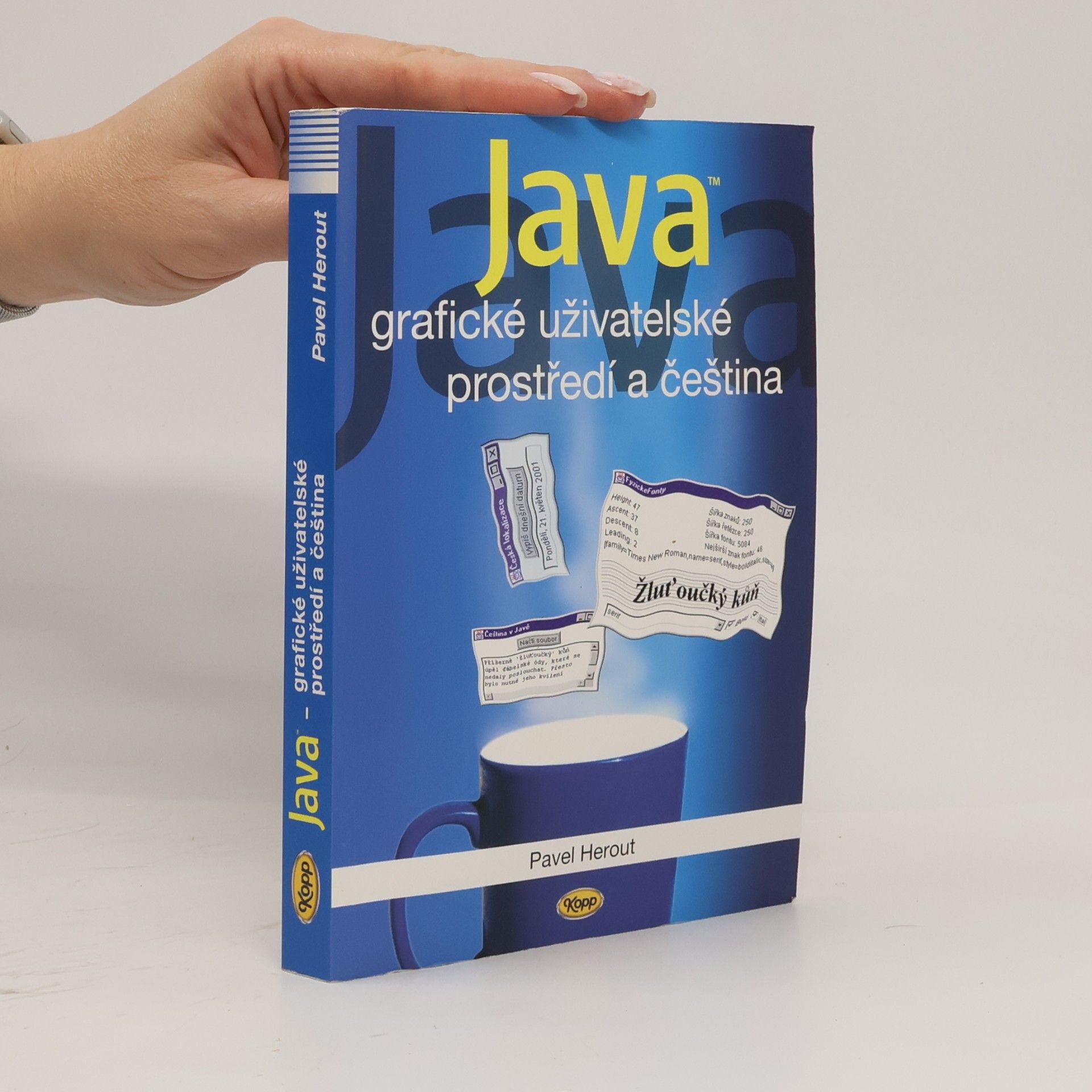 Pavel Herout Java. Grafické uživatelské prostředí a čeština