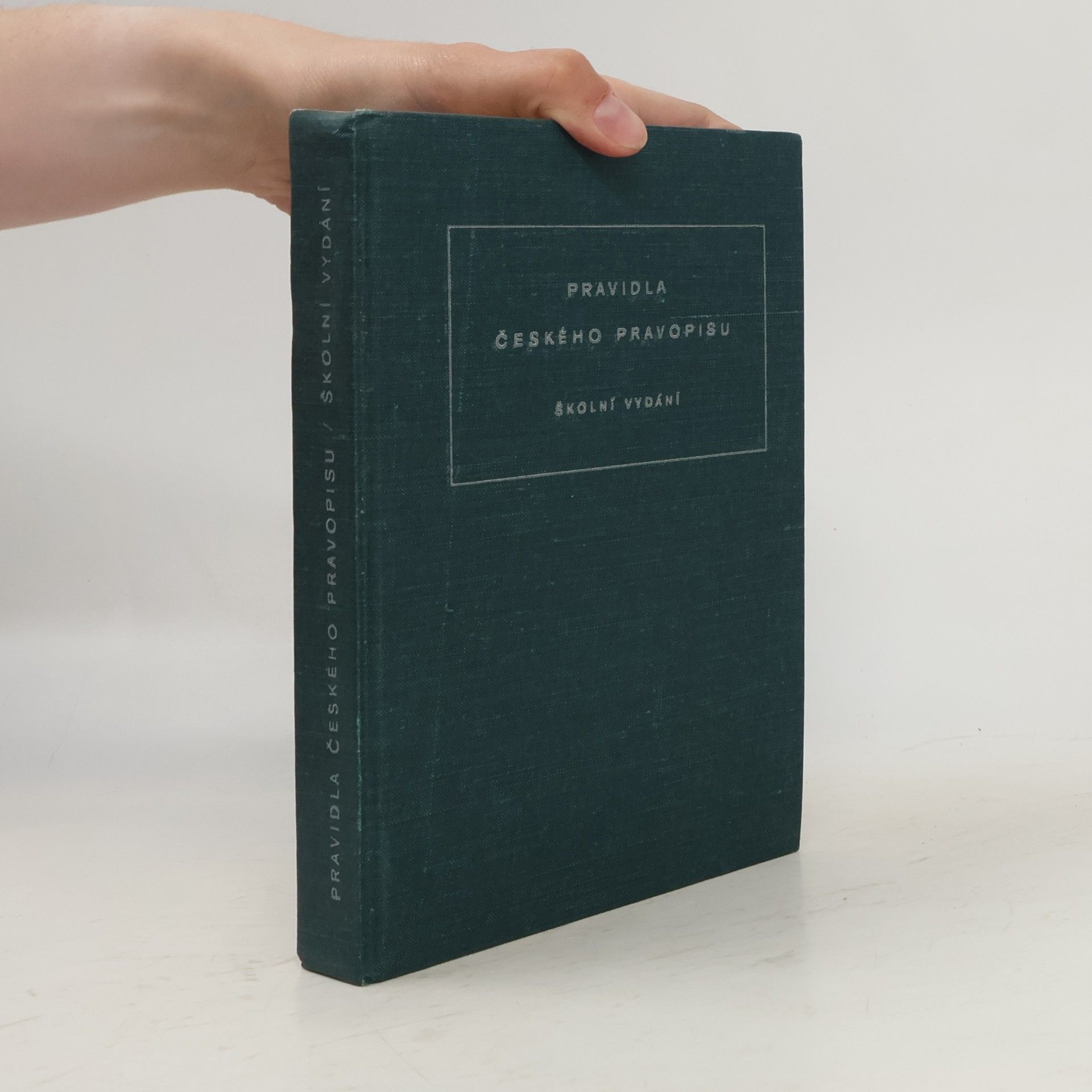Autores varios Pravidla českého pravopisu. Školní vydání