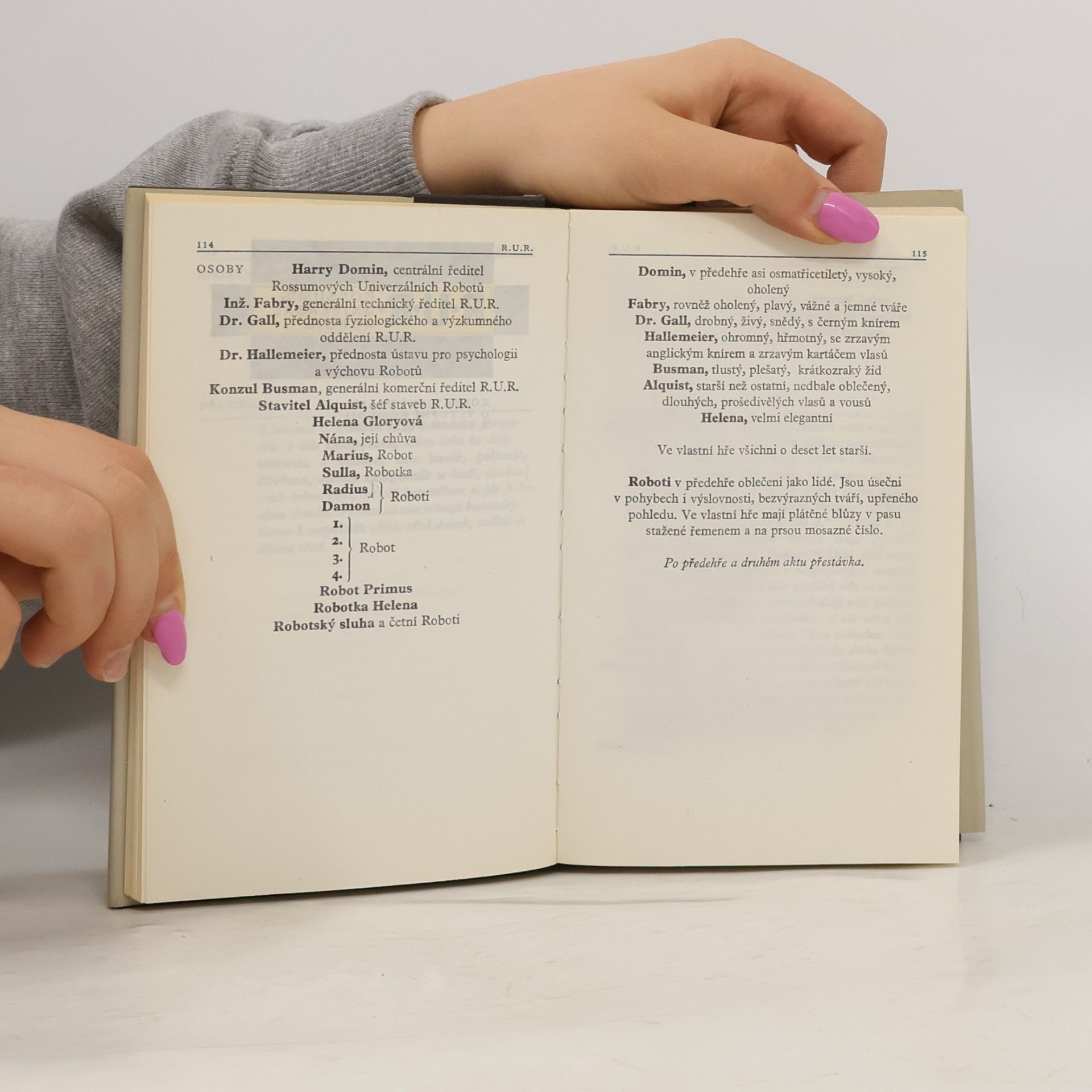 Karel Čapek Loupežník. R.U.R. Bílá nemoc