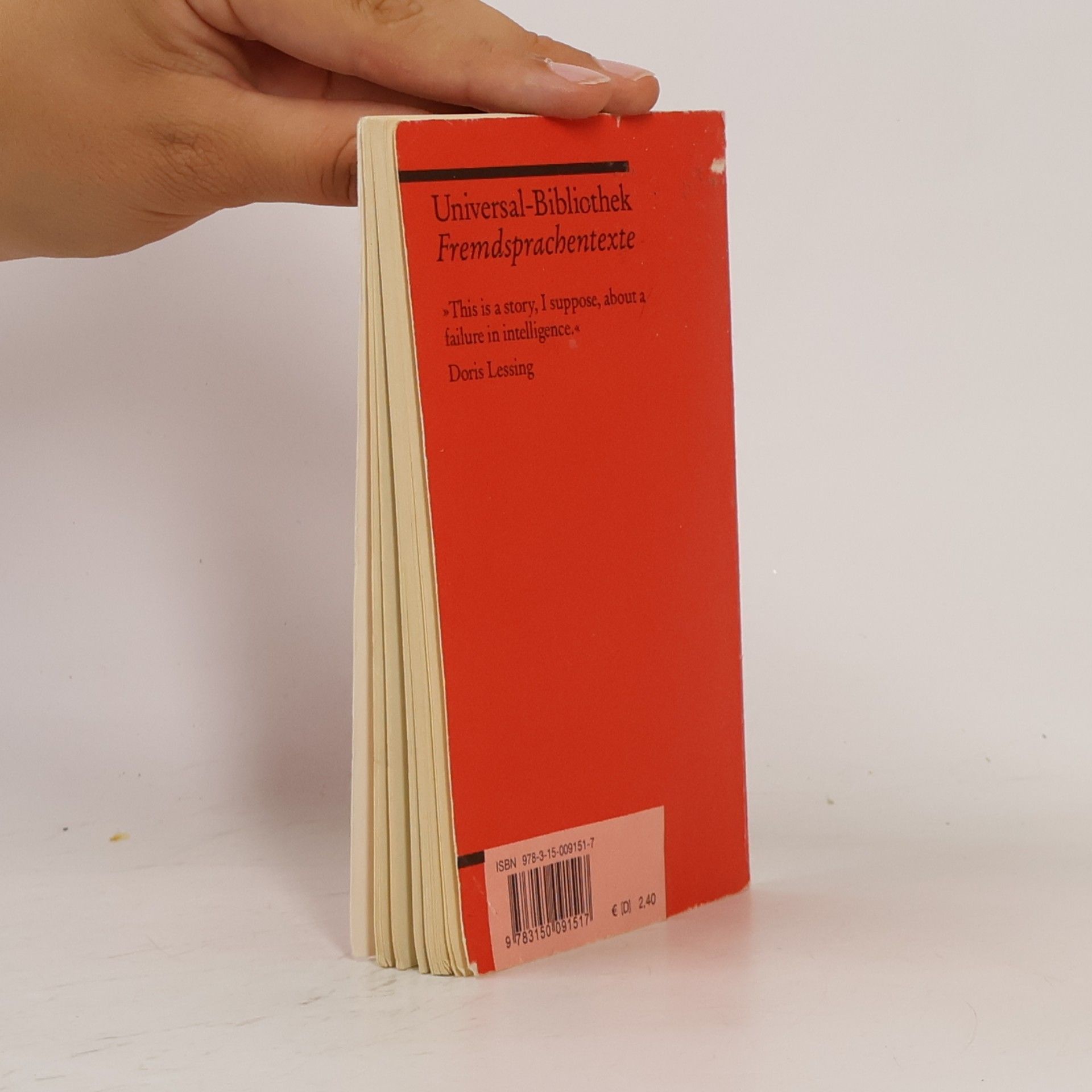 Doris May Lessing To Room Nineteen