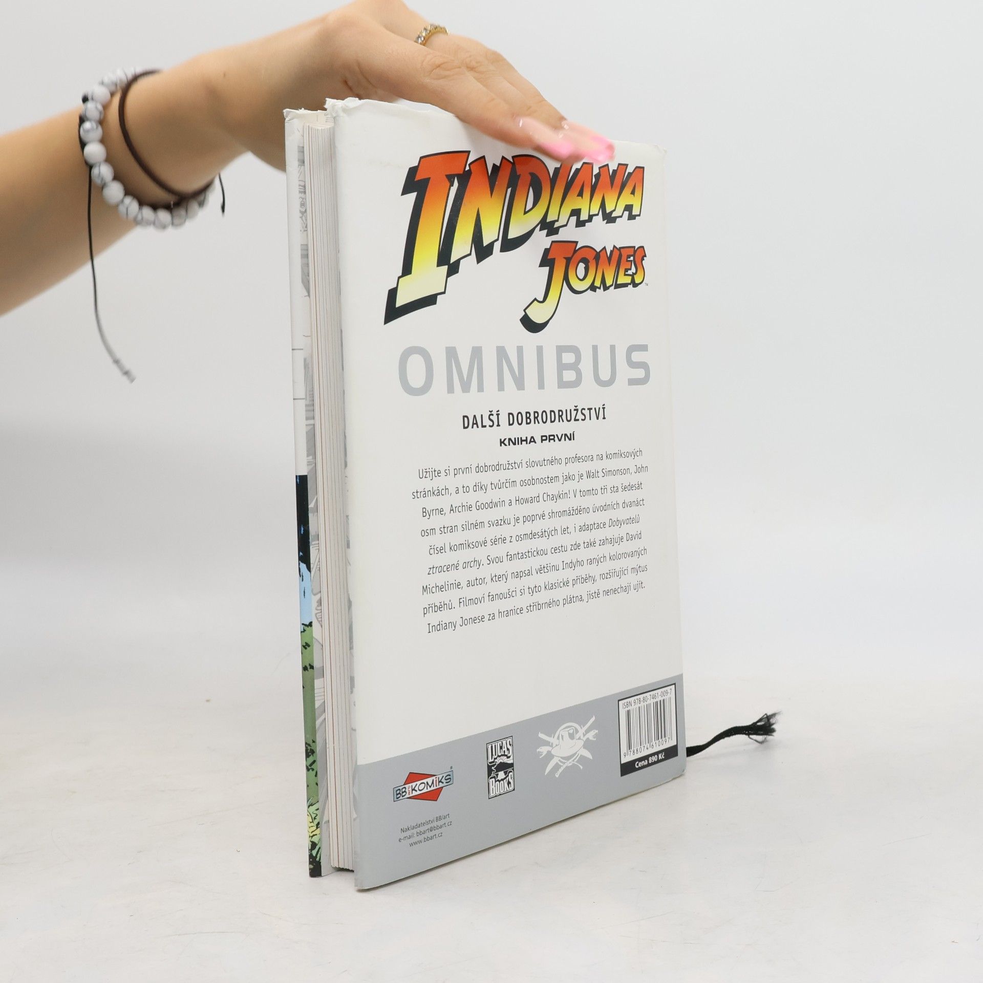 Michaela Šprtová Macková Indiana Jones omnibus : další dobrodružství. Kniha první