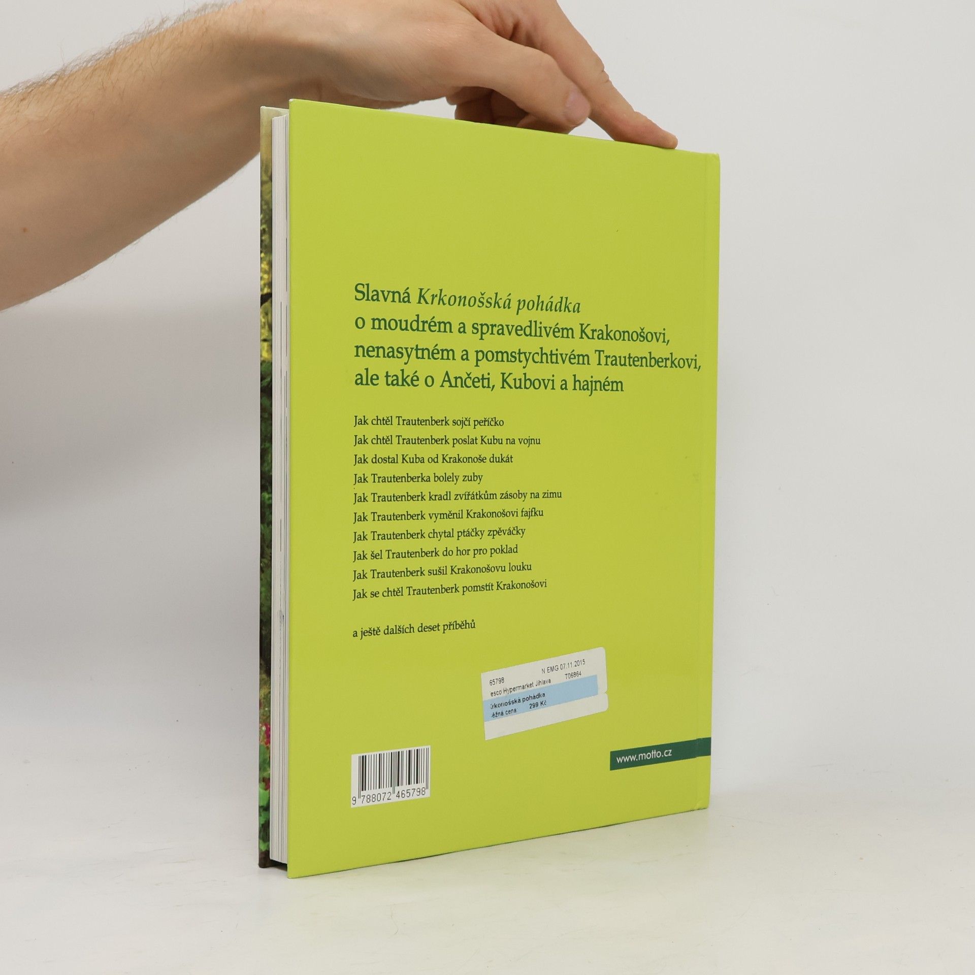 Božena Šimková Krkonošská pohádka
