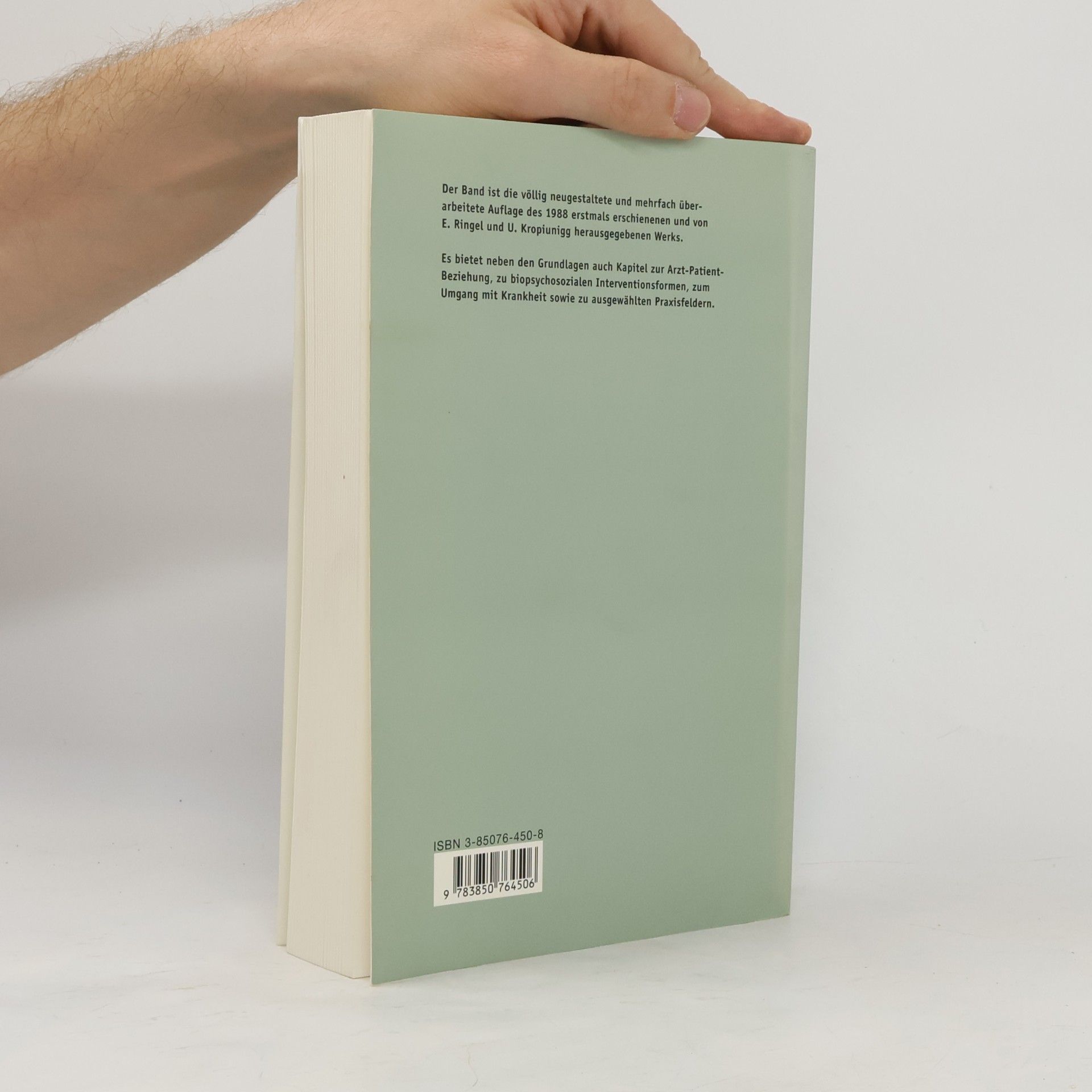 Gernot Sonneck Facultas Studienbücher Medizin - 4: Medizinische Psychologie
