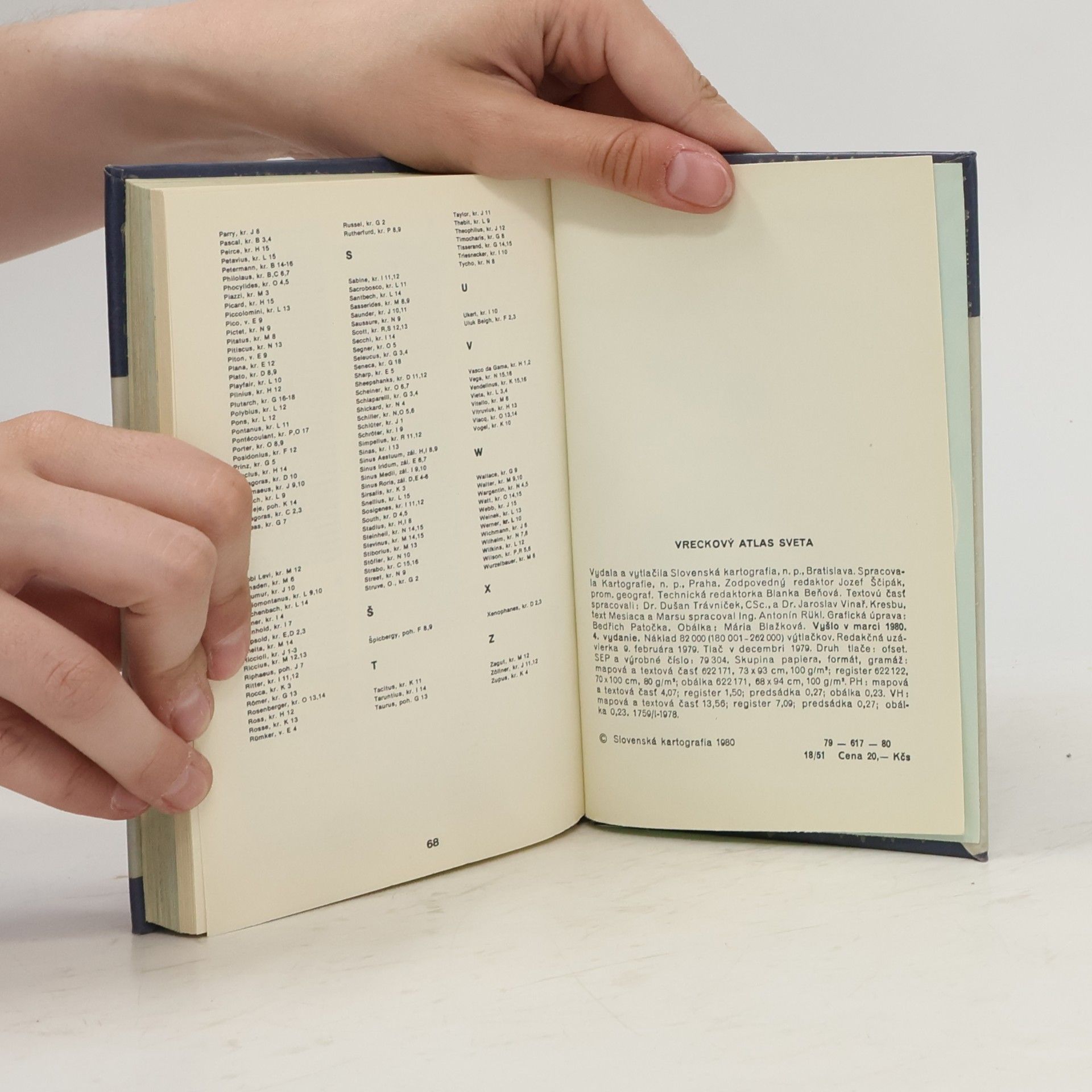 Jozef Ščipák Vreckový atlas sveta