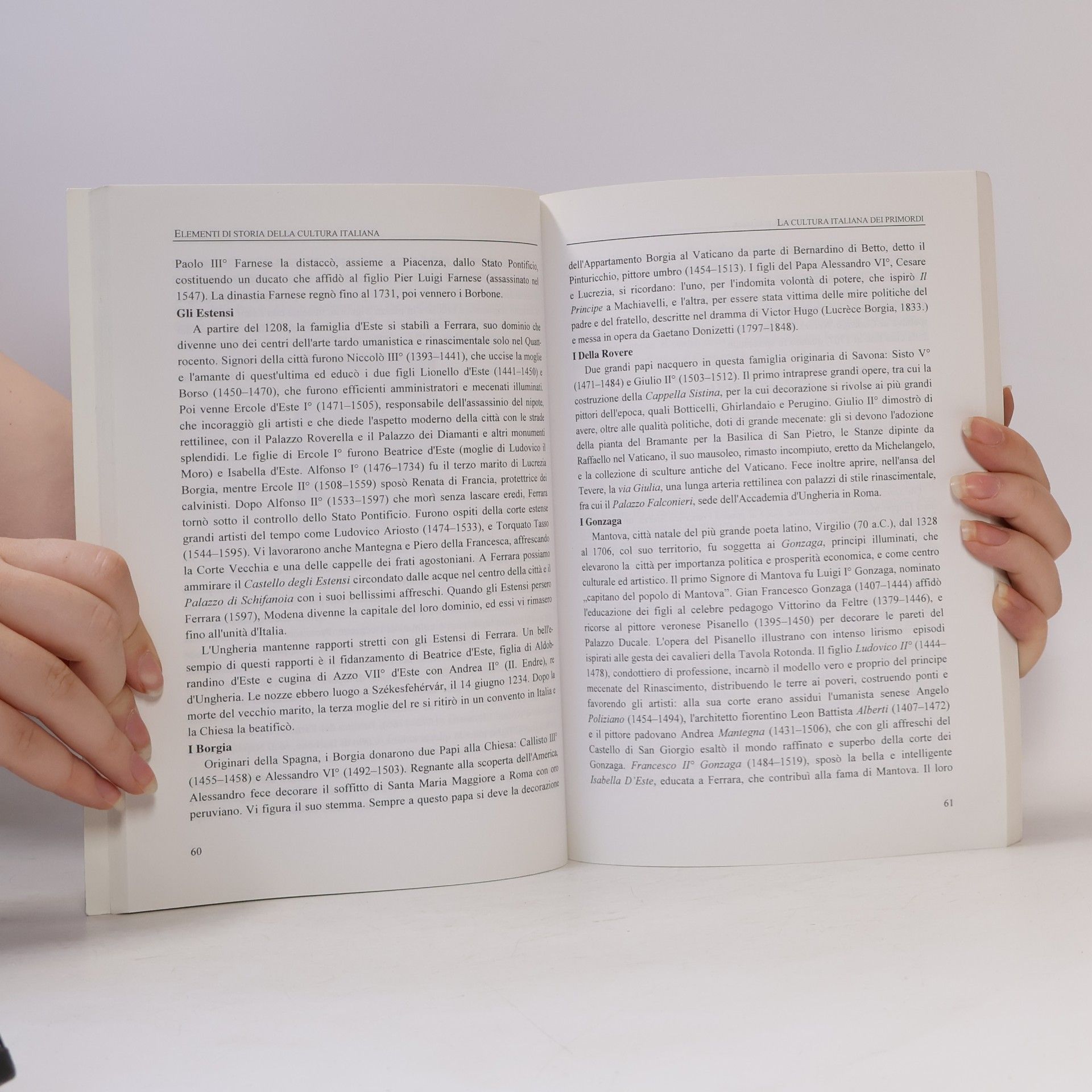Tibor I. Szabó Elementi di storia della cultura italiana