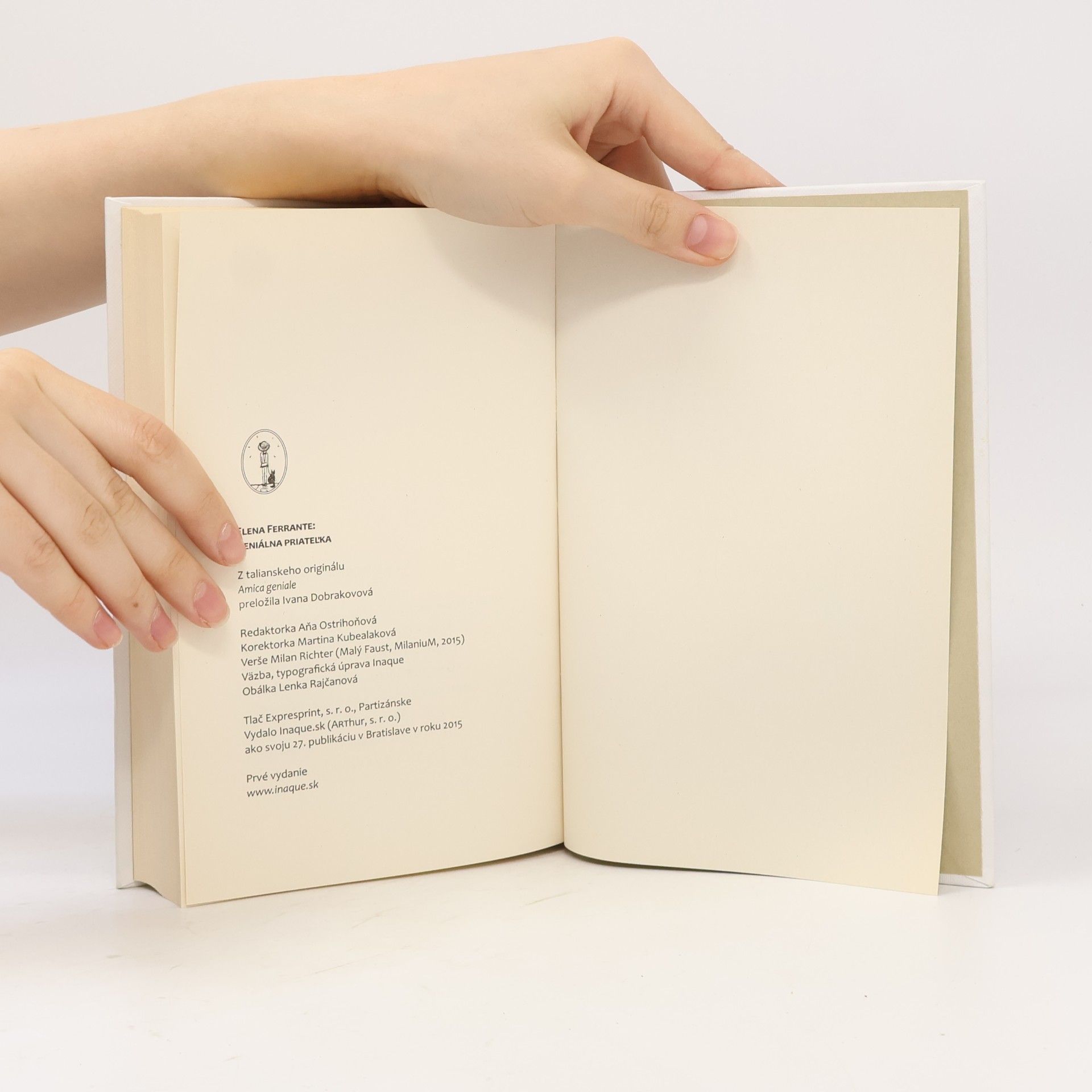 Elena Ferrante Geniálna priateľka