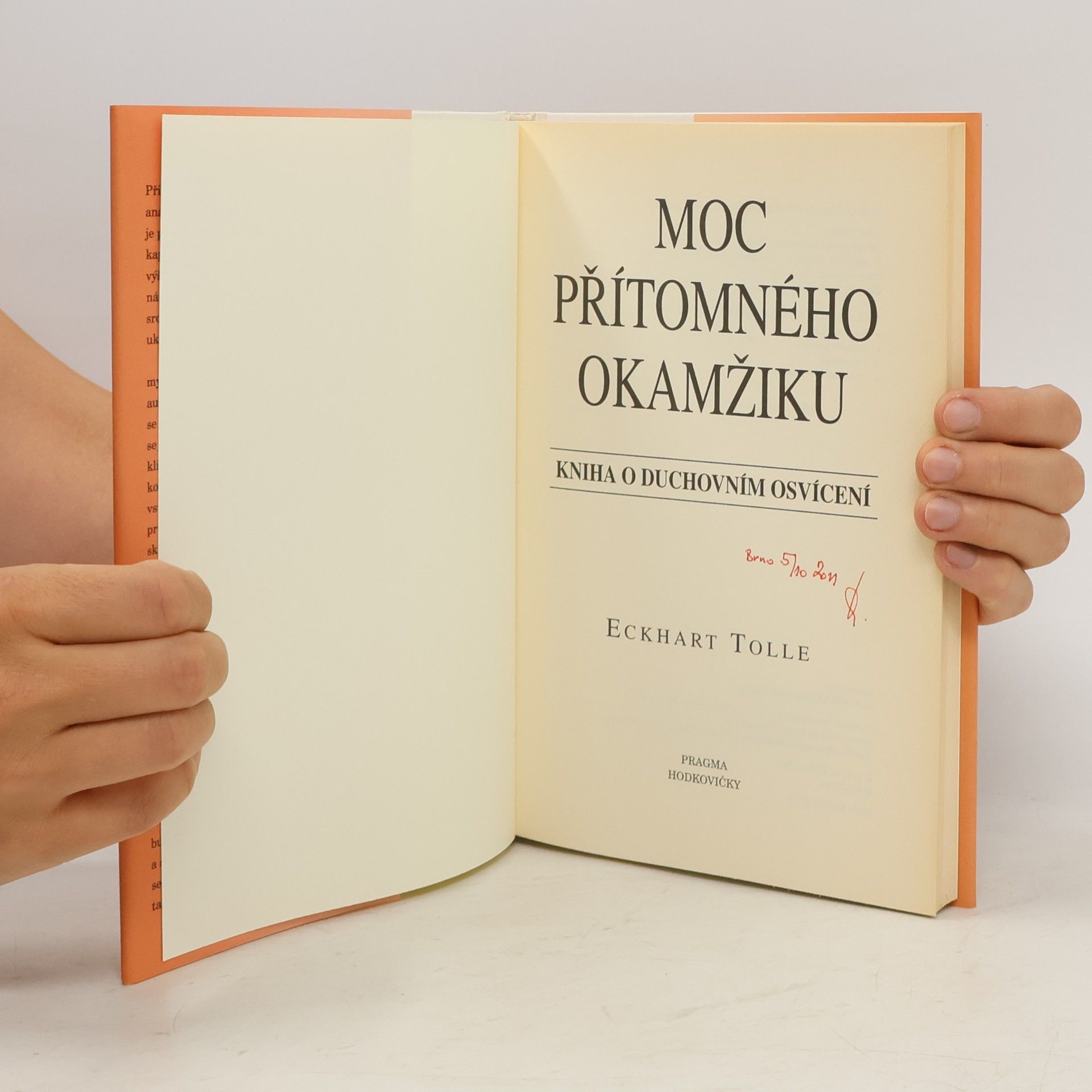 Eckhart Tolle Moc přítomného okamžiku