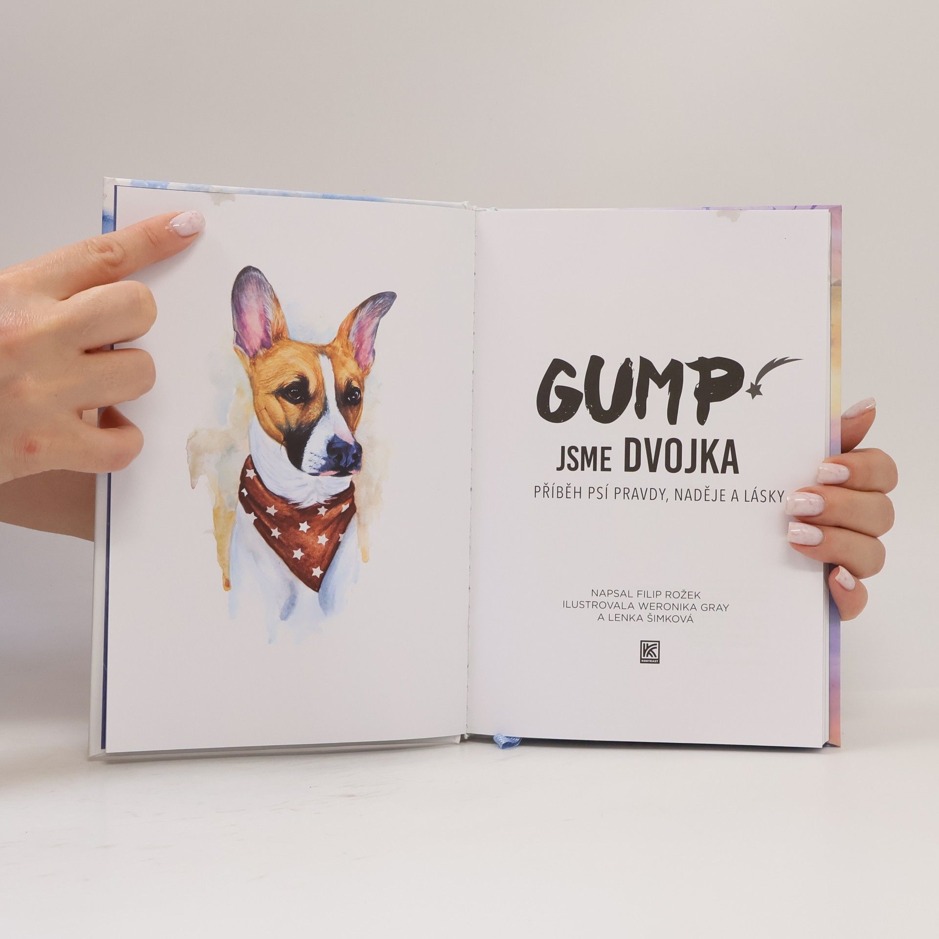 Filip Rožek Gump jsme dvojka: Příběh psí pravdy, naděje a lásky