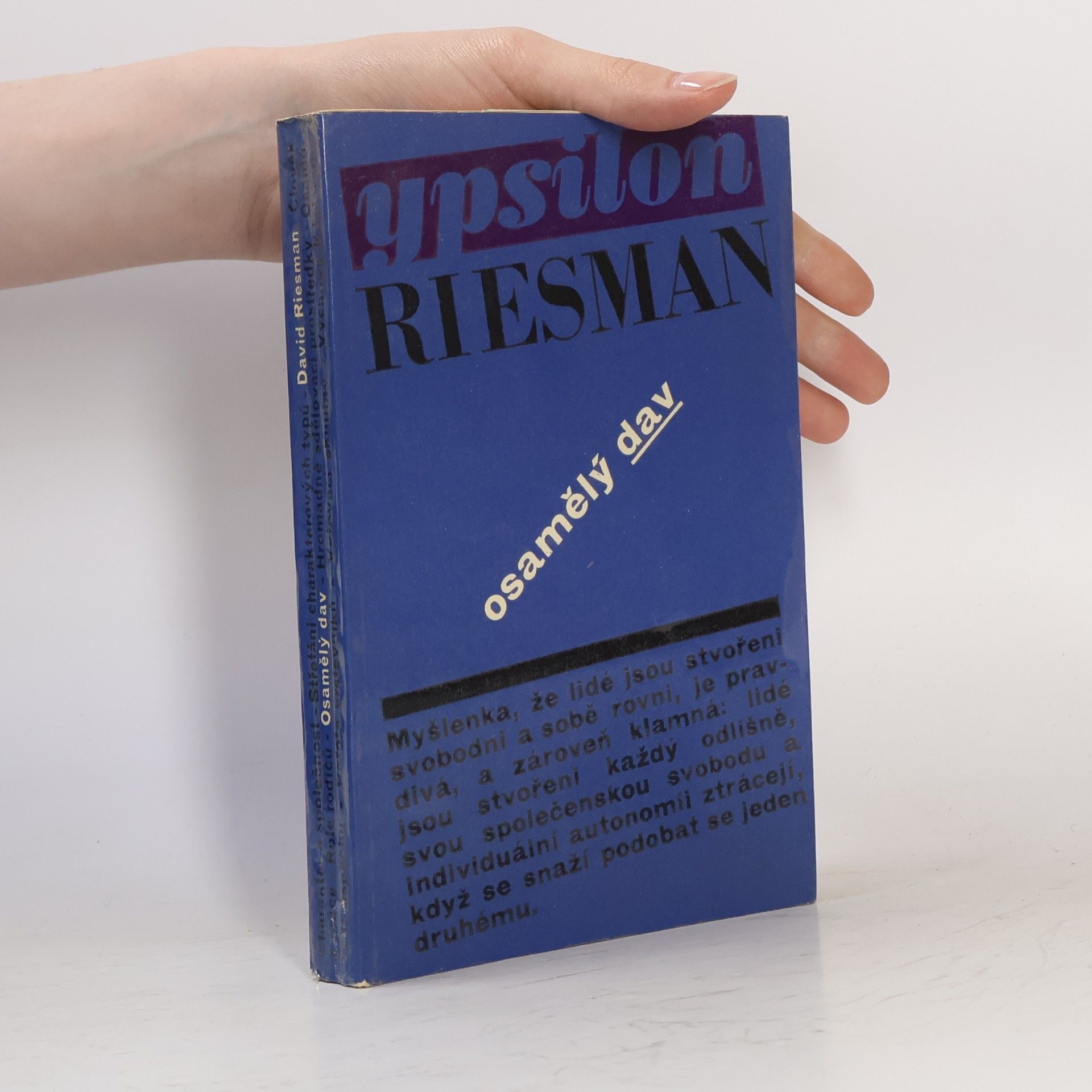 Riesmann David Osamělý dav