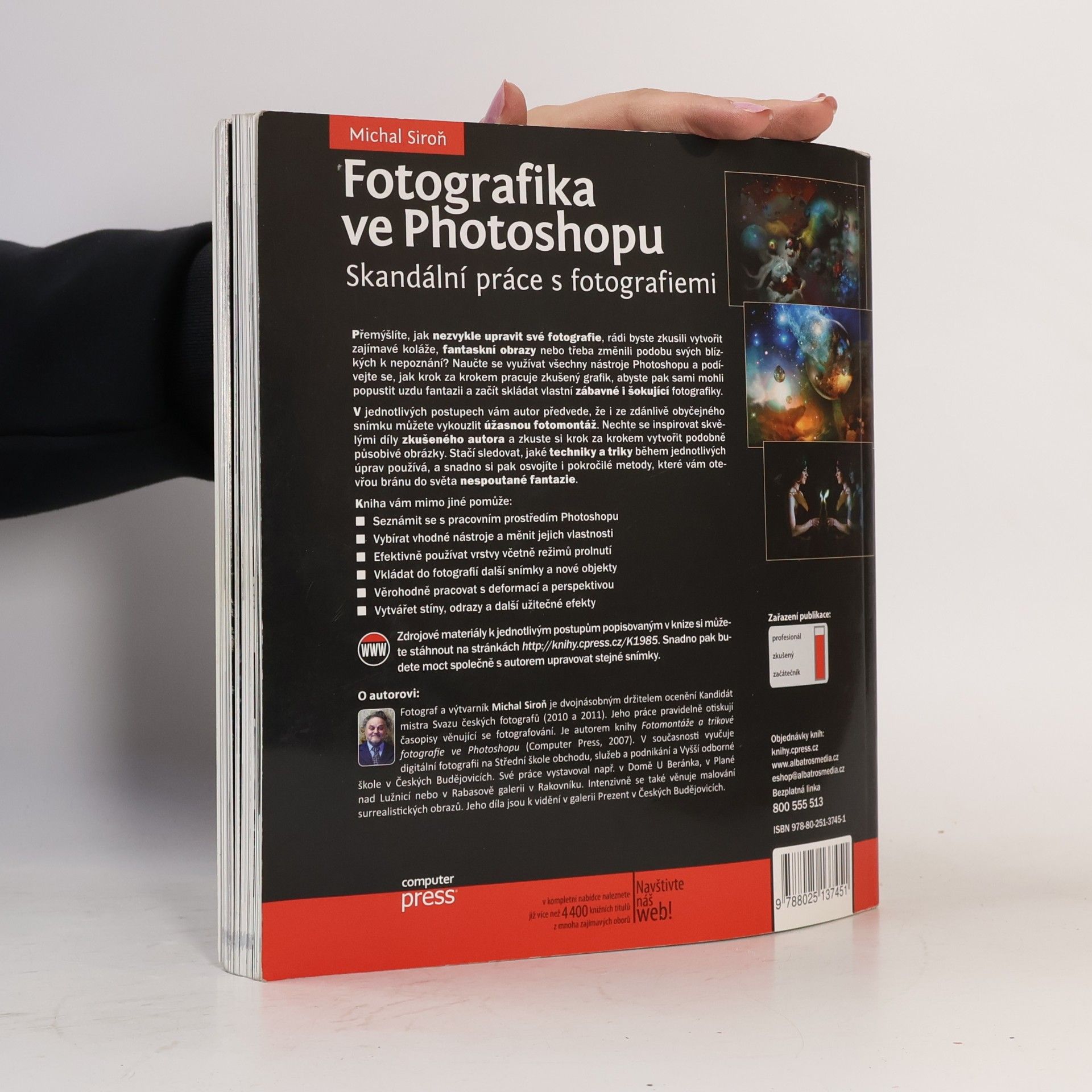 Michal Siroň Fotografika ve Photoshopu : skandální práce s fotografiemi