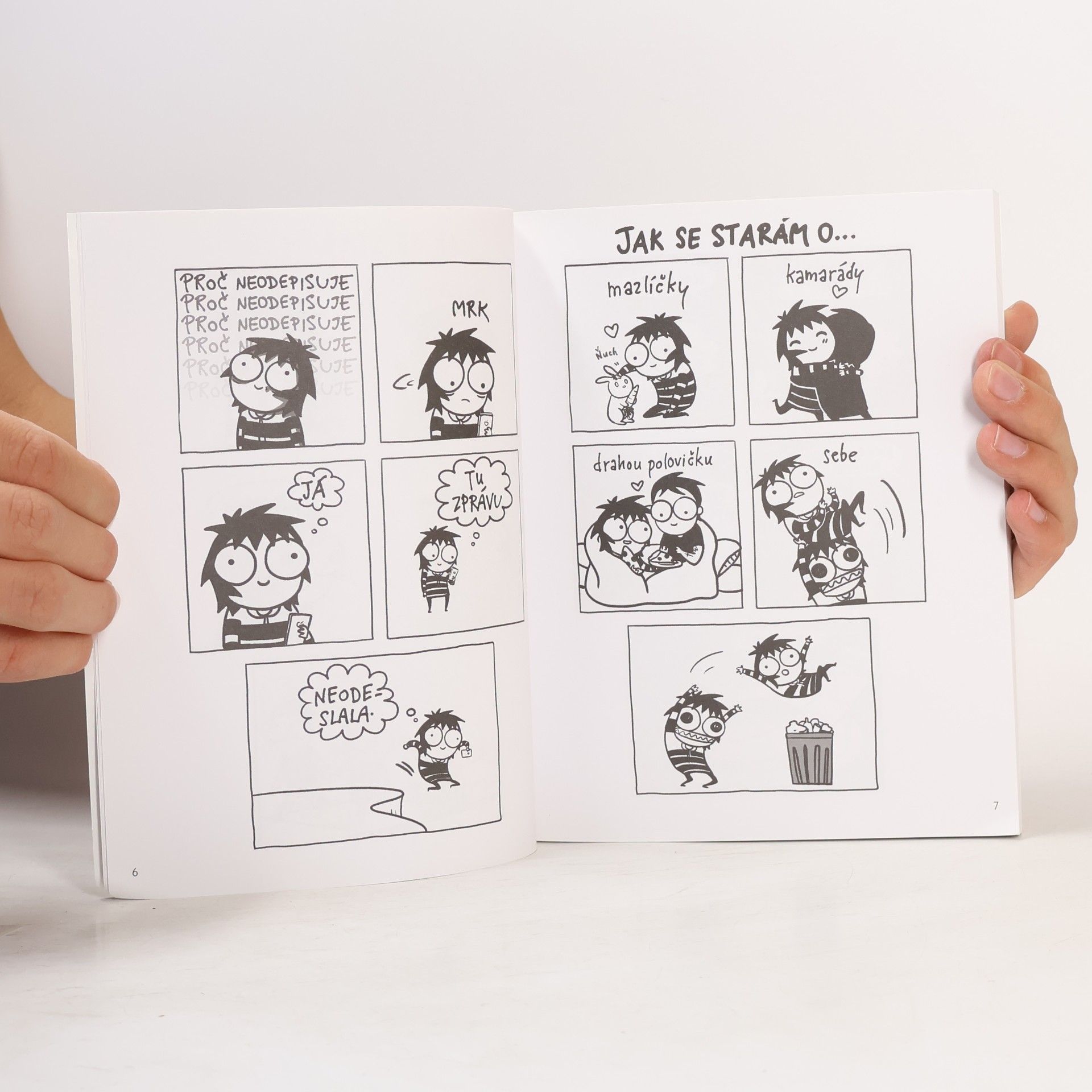 Sarah Sarah C. Andersen Kočky útočí