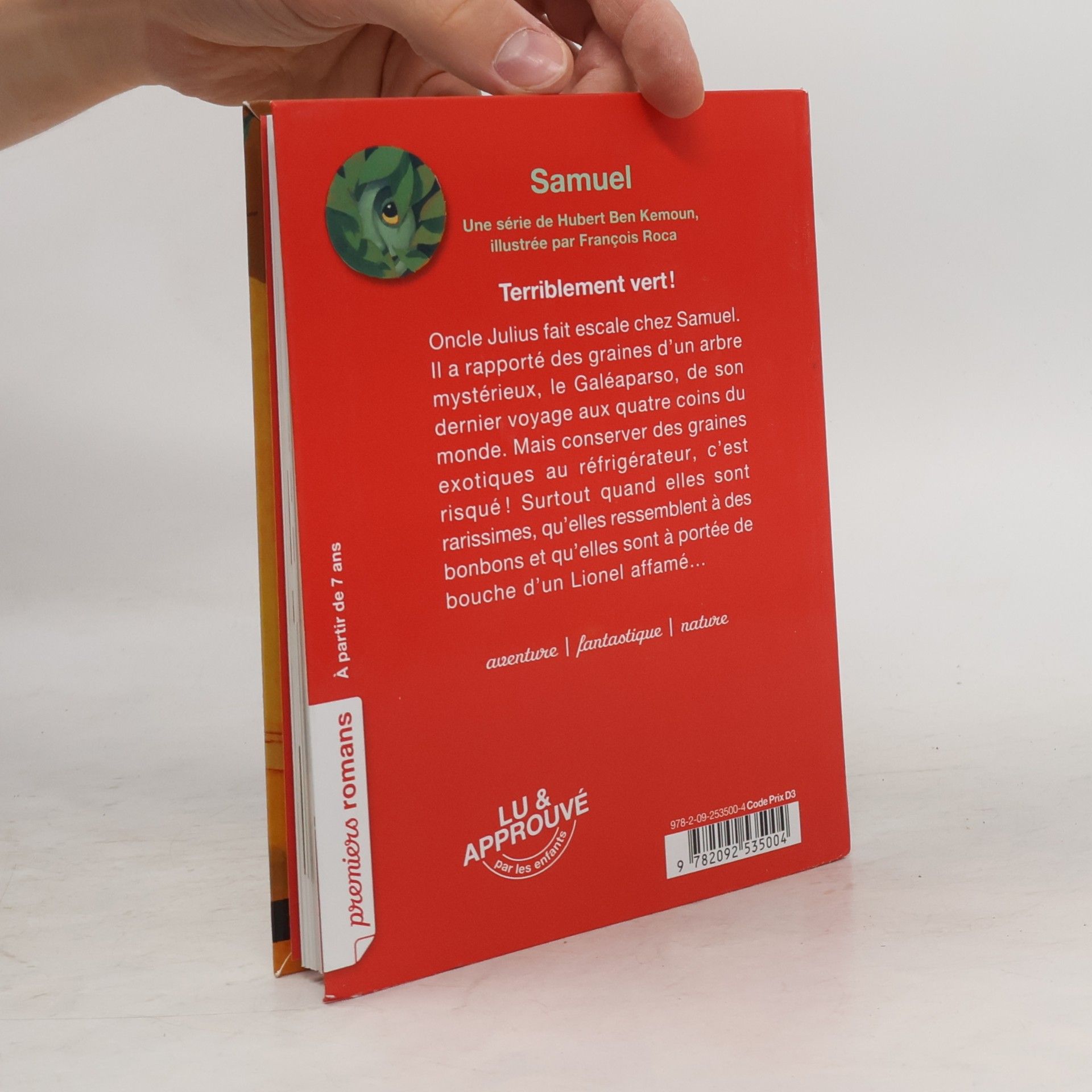 Hubert Ben Kemoun Premiers romans: Terriblement vert