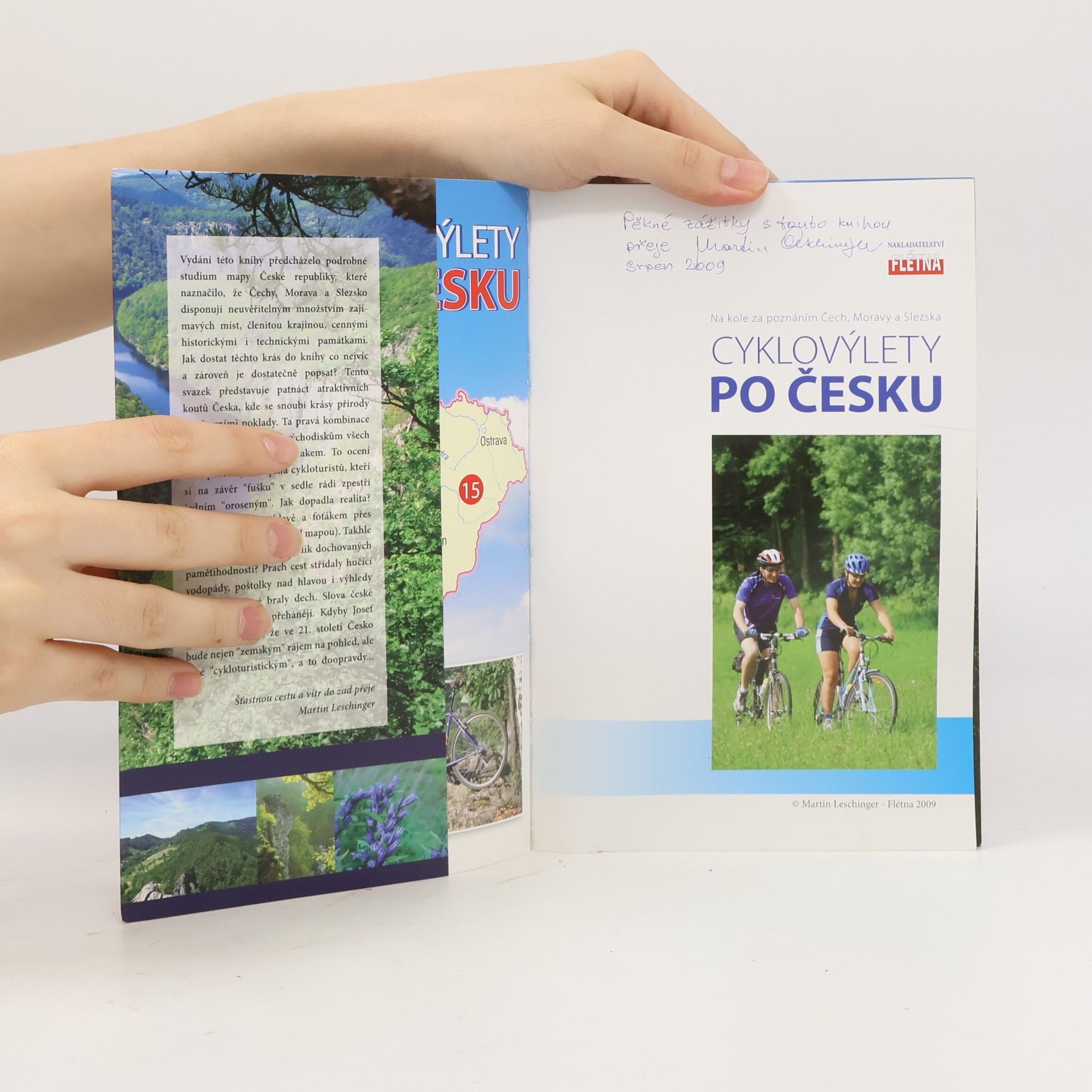 Martin Leschinger Cyklovýlety po Česku : na kole za poznáním Čech, Moravy a Slezska