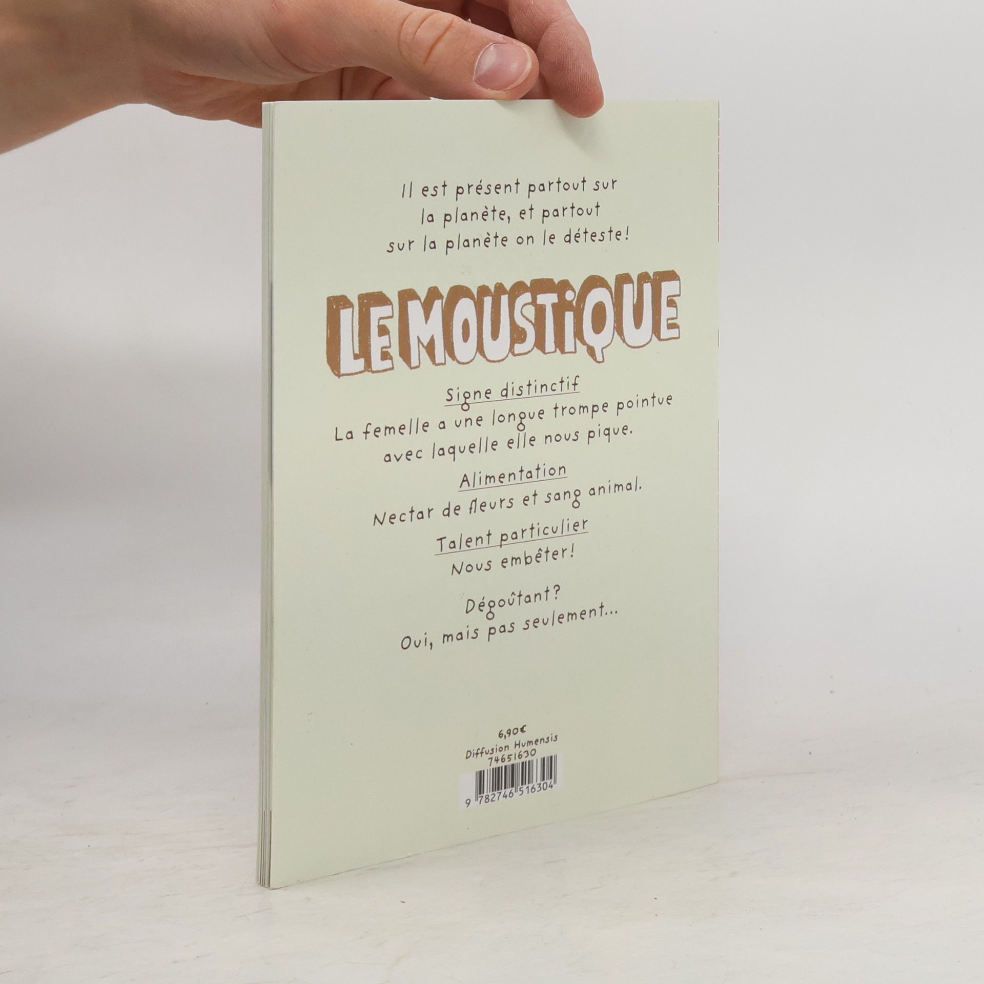 Elise Gravel Les petits dégoûtants: Le moustique